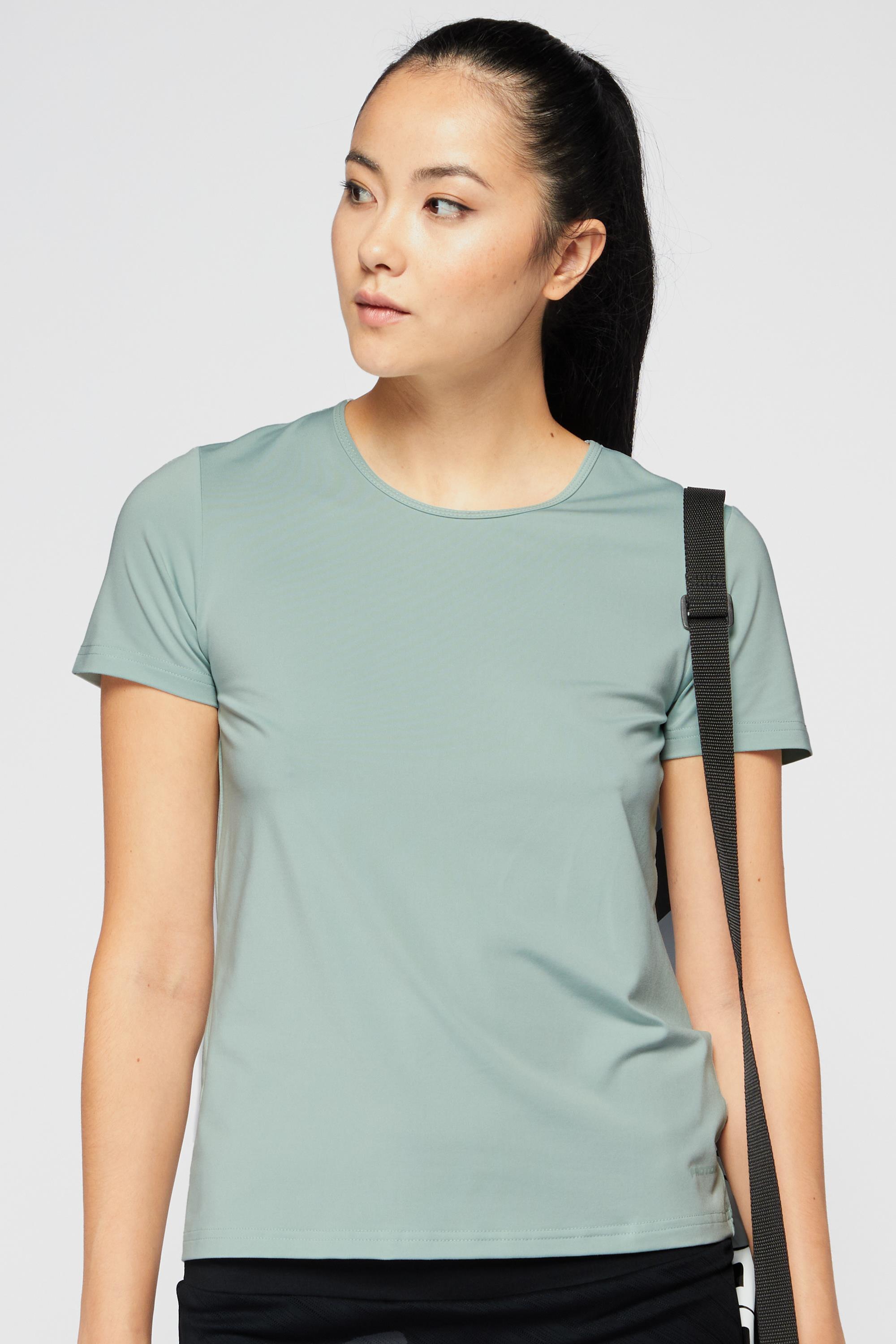 Proton Basic - Verde - Camiseta Tenis Mujer talla S