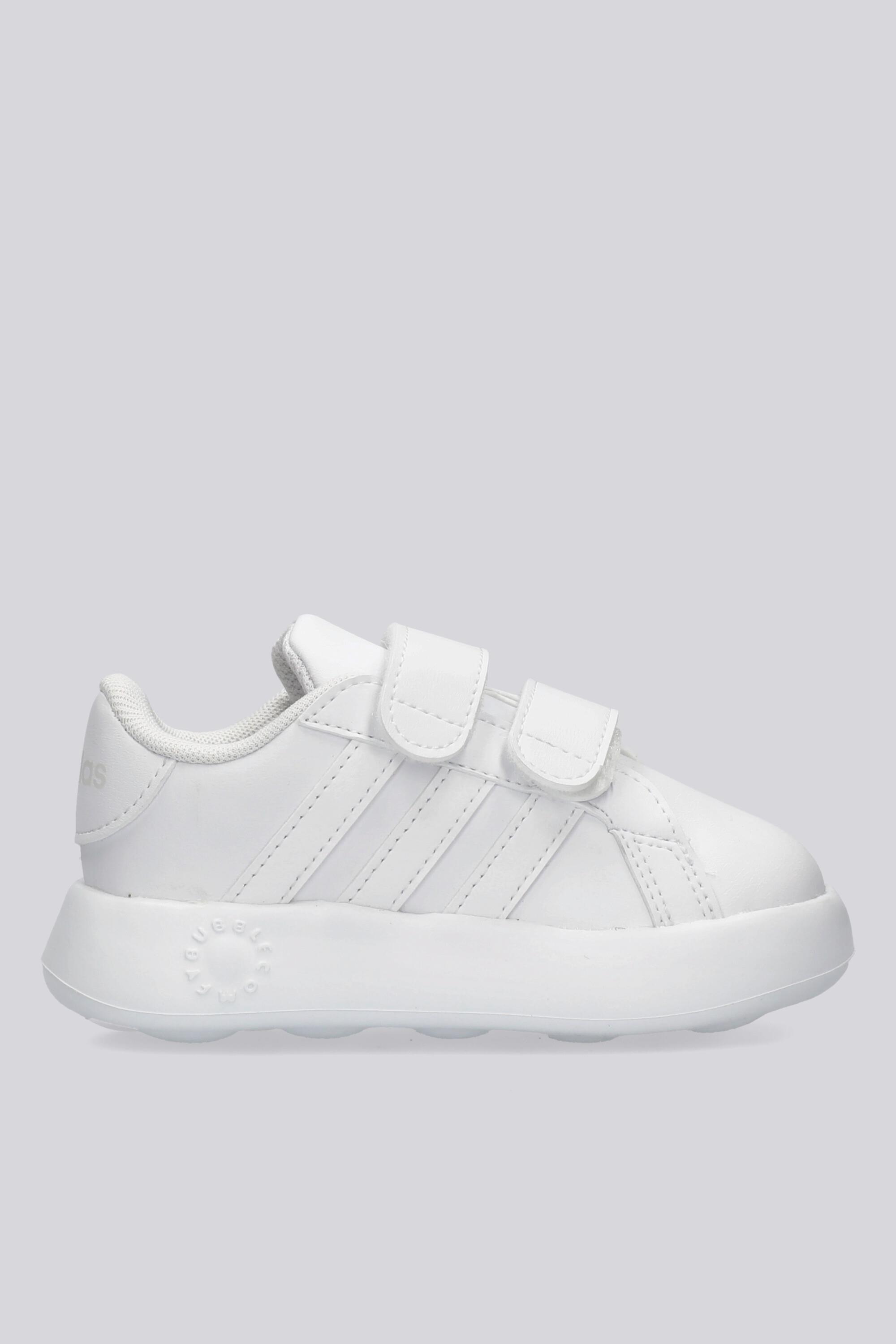 adidas Grand Court 2.0 - Blanco - Zapatillas Velcro Niña