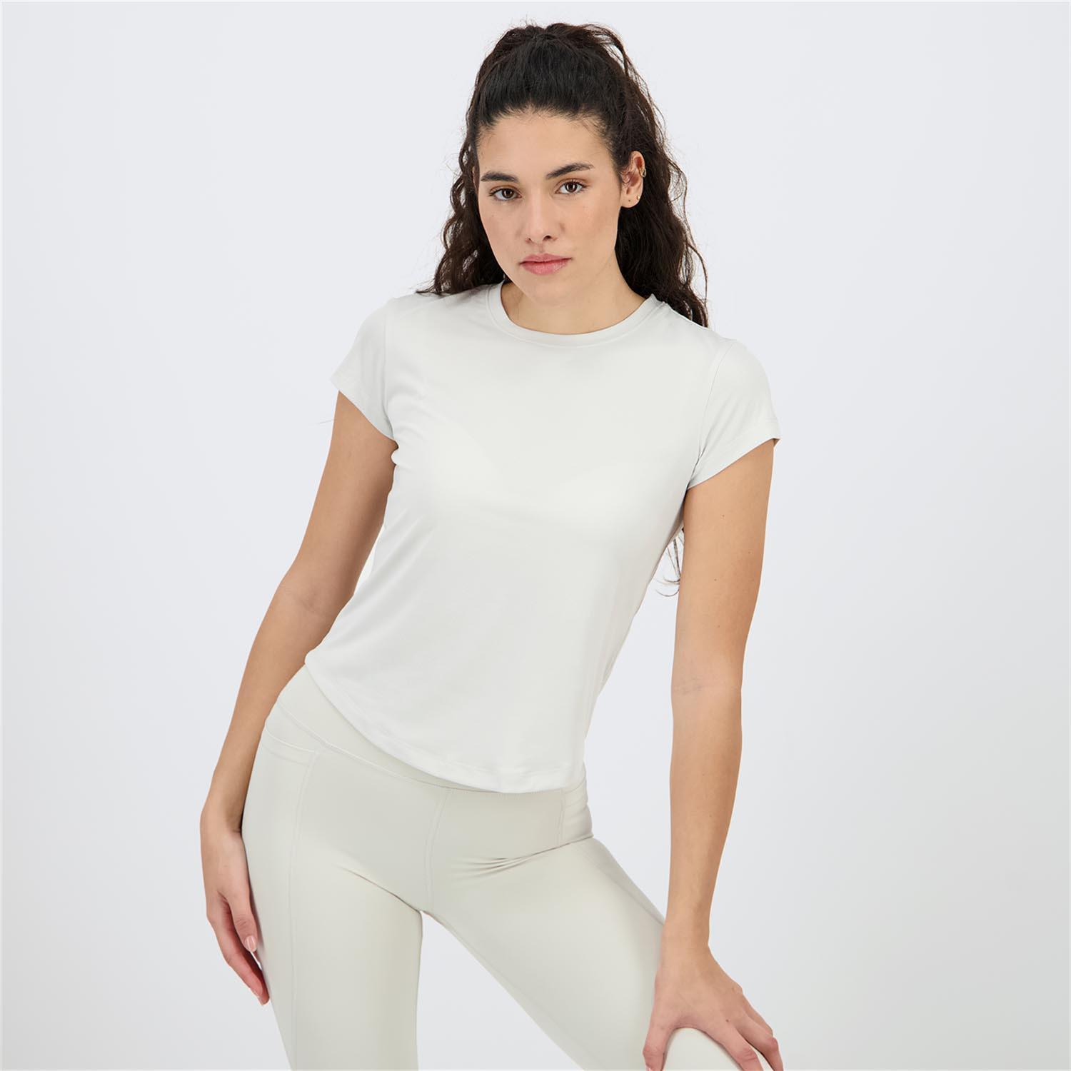 Athlecia Doja - Gris - Camiseta Fitness Mujer talla XS