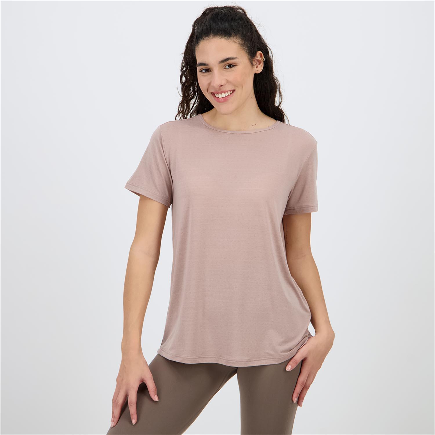 Athlecia Lizzy - Rosa - Camiseta Fitness Mujer talla M