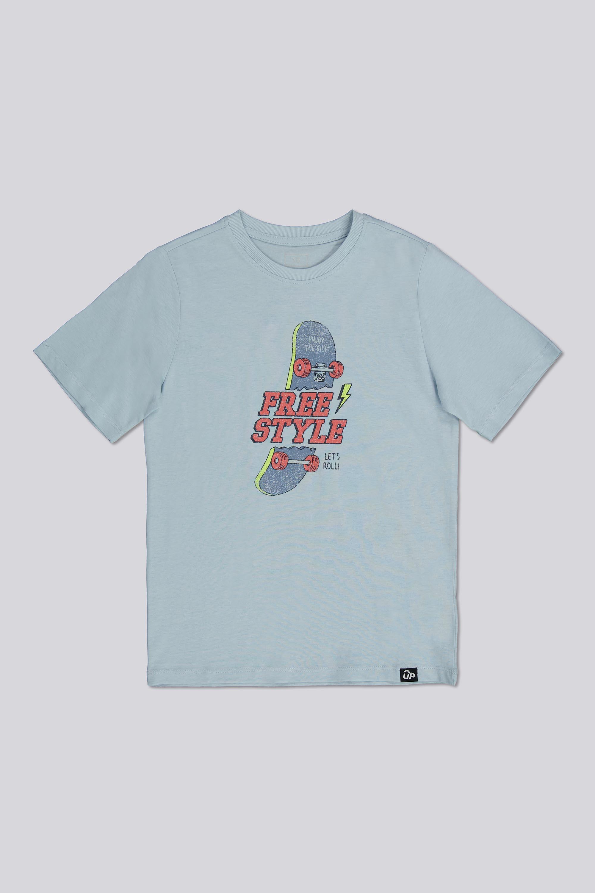 Camiseta Up - Azul - Camiseta Algodón Niño