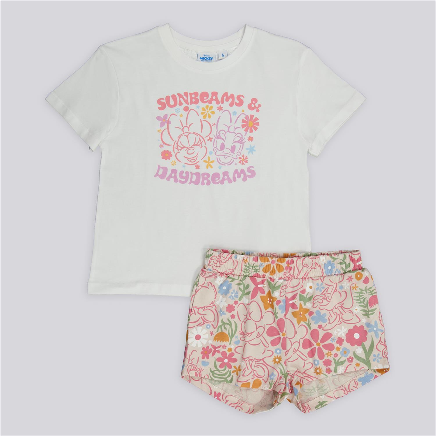 Conjunto Minnie - Blanco - Conjunto Niña Disney talla 2