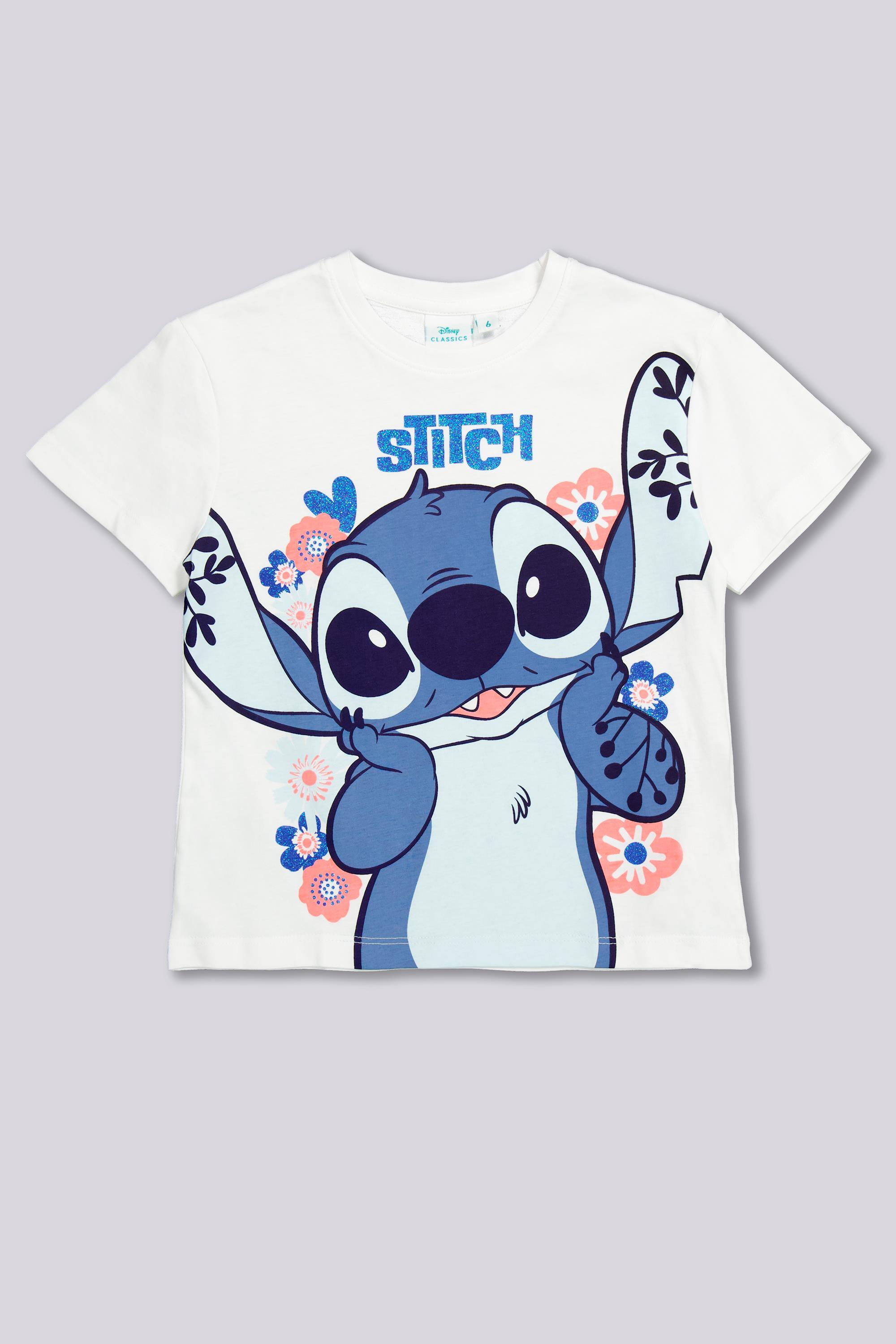 Camiseta Lilo & Stitch - Blanco - Niña Disney talla 2