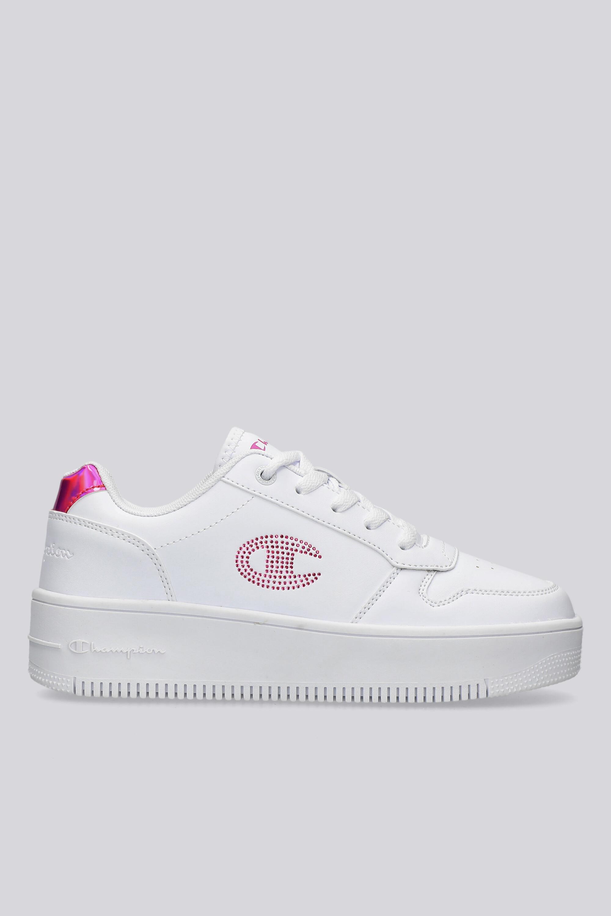 Champion RD18 Platform Glitter - Blanco - Zapatillas Niña MKP talla 37.5