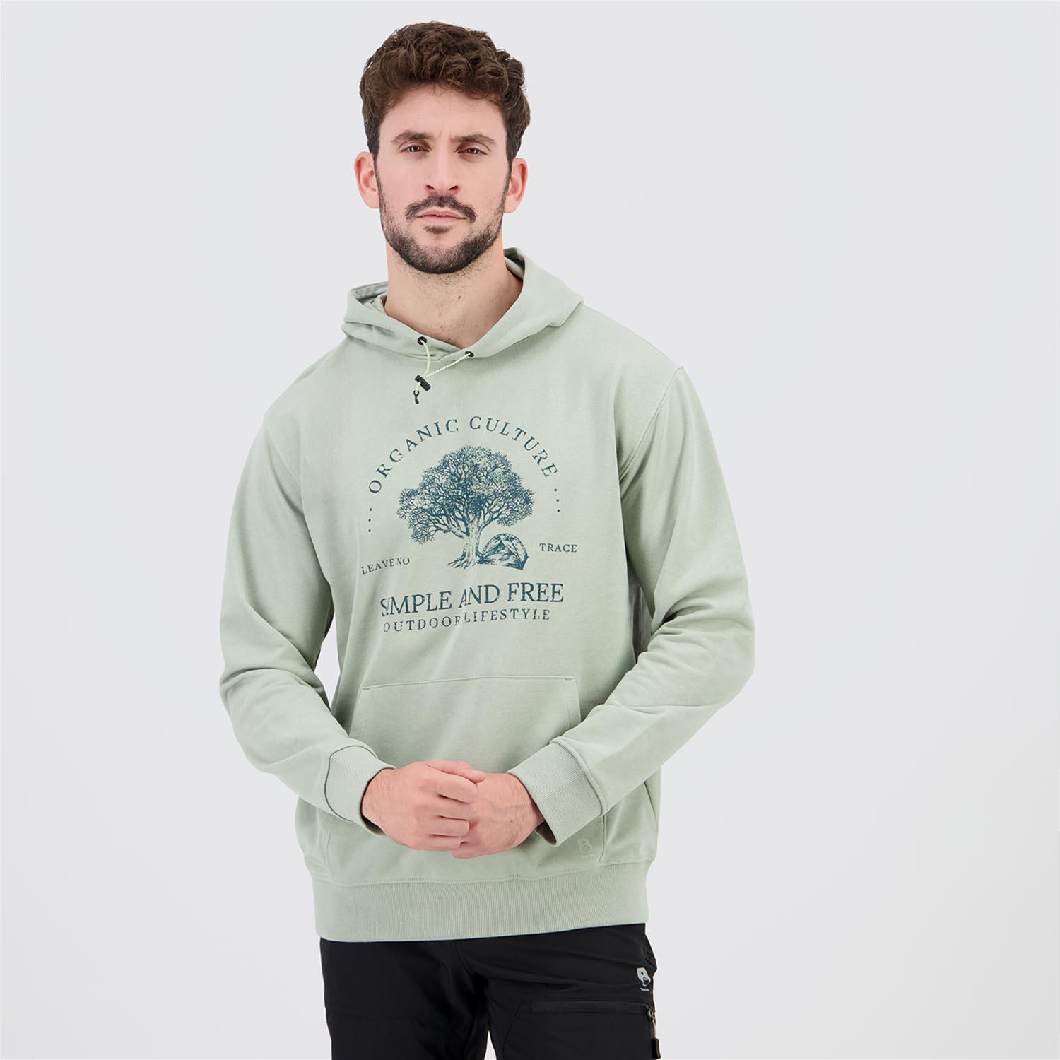 Sudadera Boriken - Kaki - Sudadera Capucha Hombre talla S
