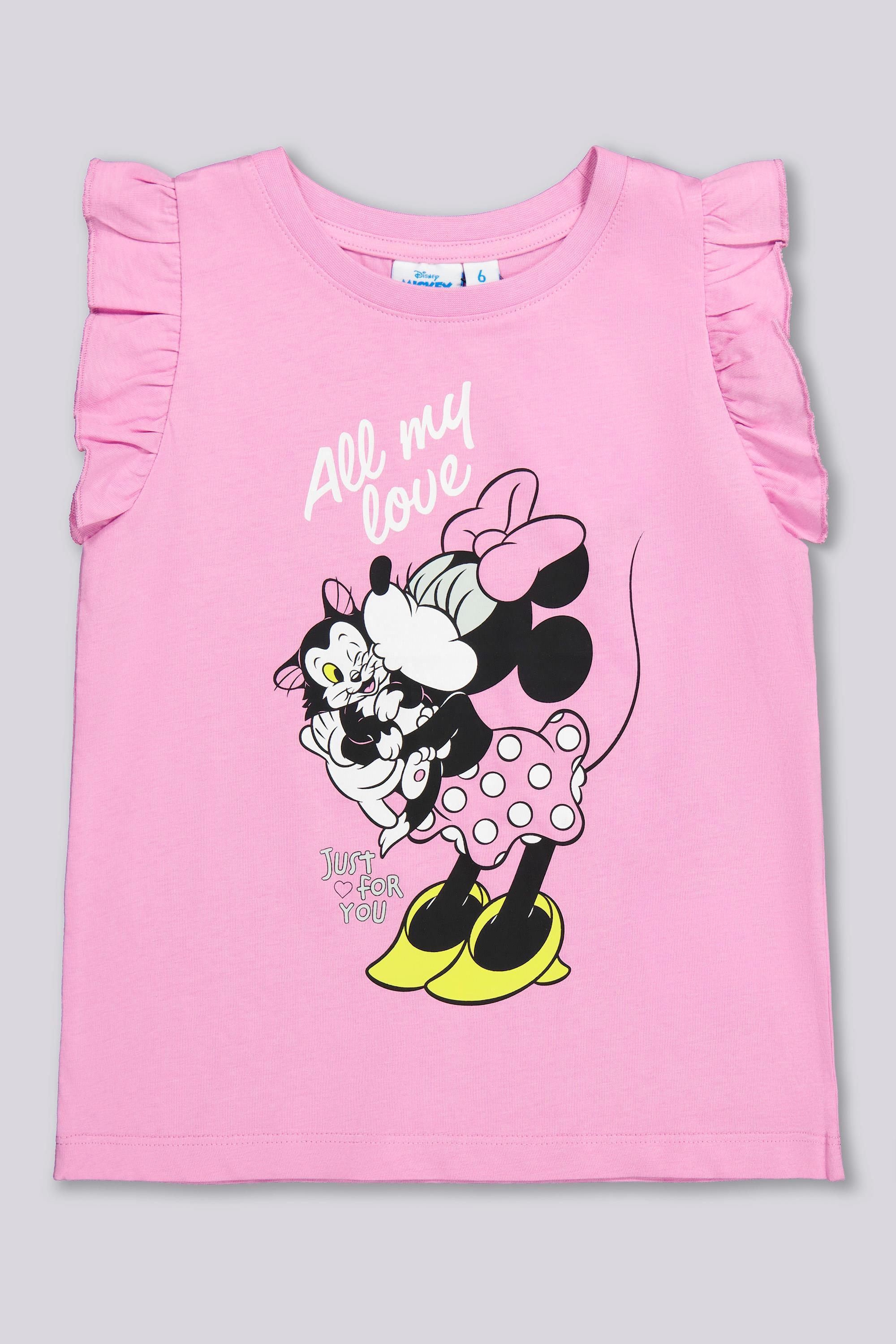 Camiseta Minnie - Rosa - Camiseta Niña Disney talla 8