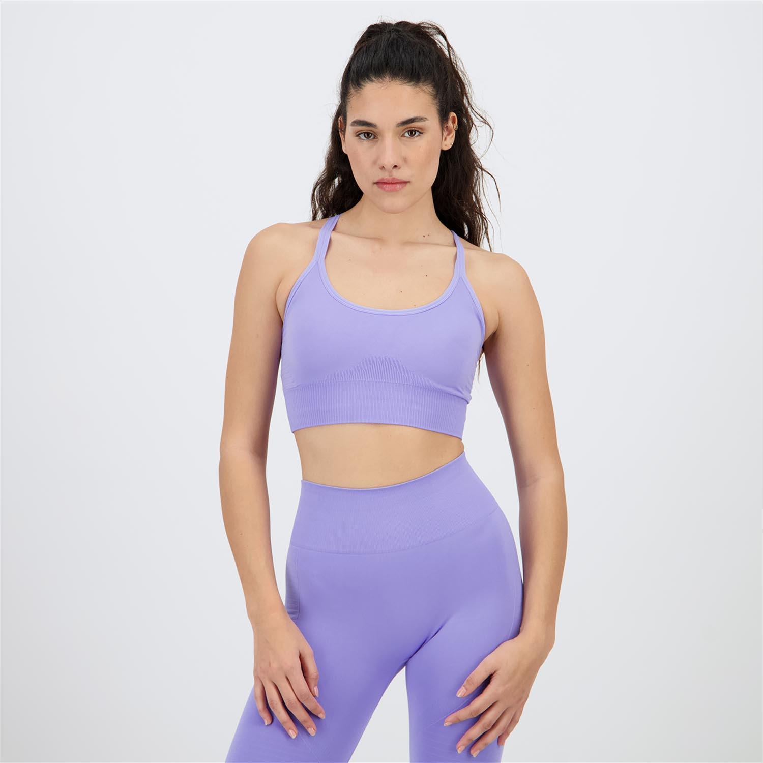 Athlecia Foan - Azul - Top Deportivo Mujer talla 2XS