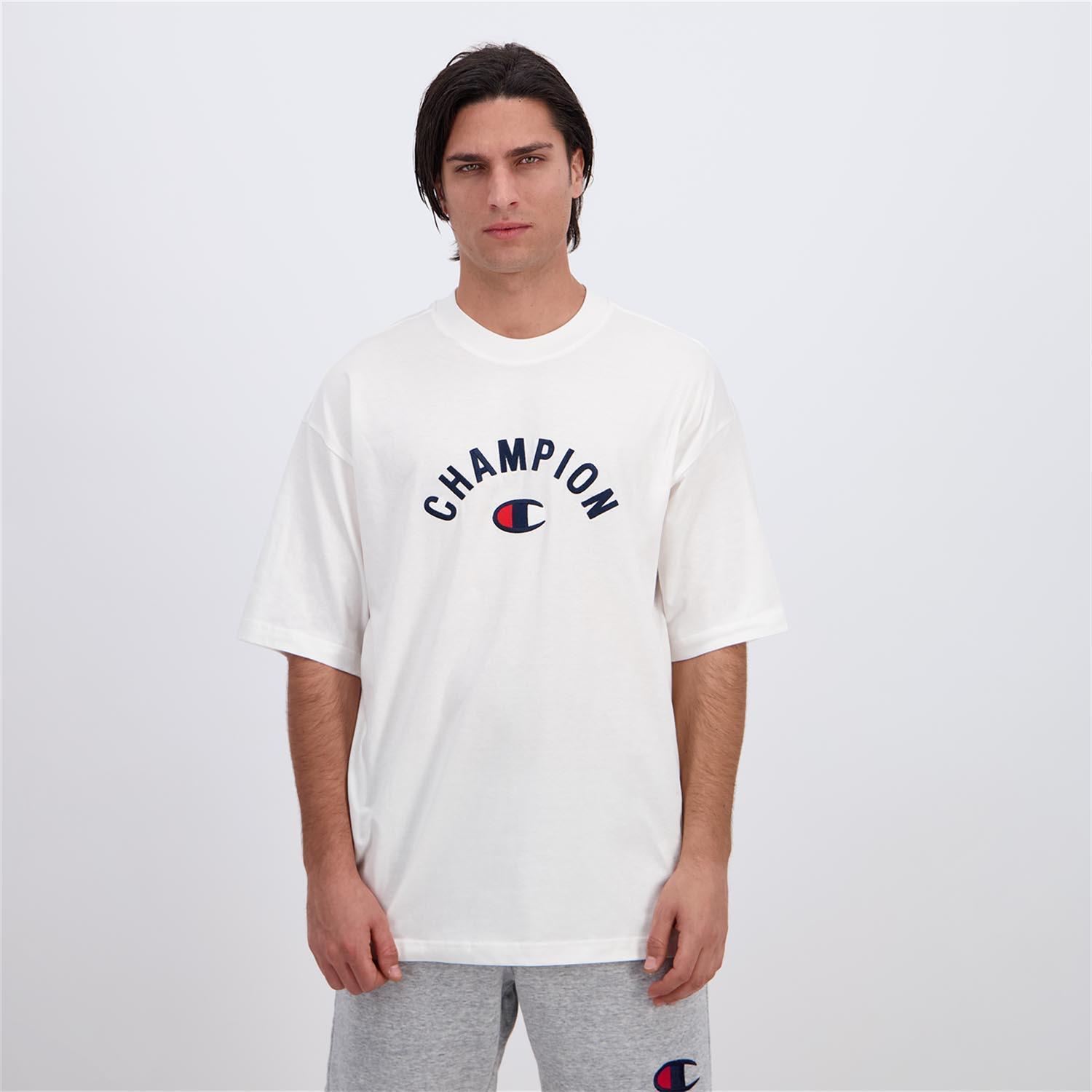 Champion Varsity - Blanco - Camiseta Hombre talla XL