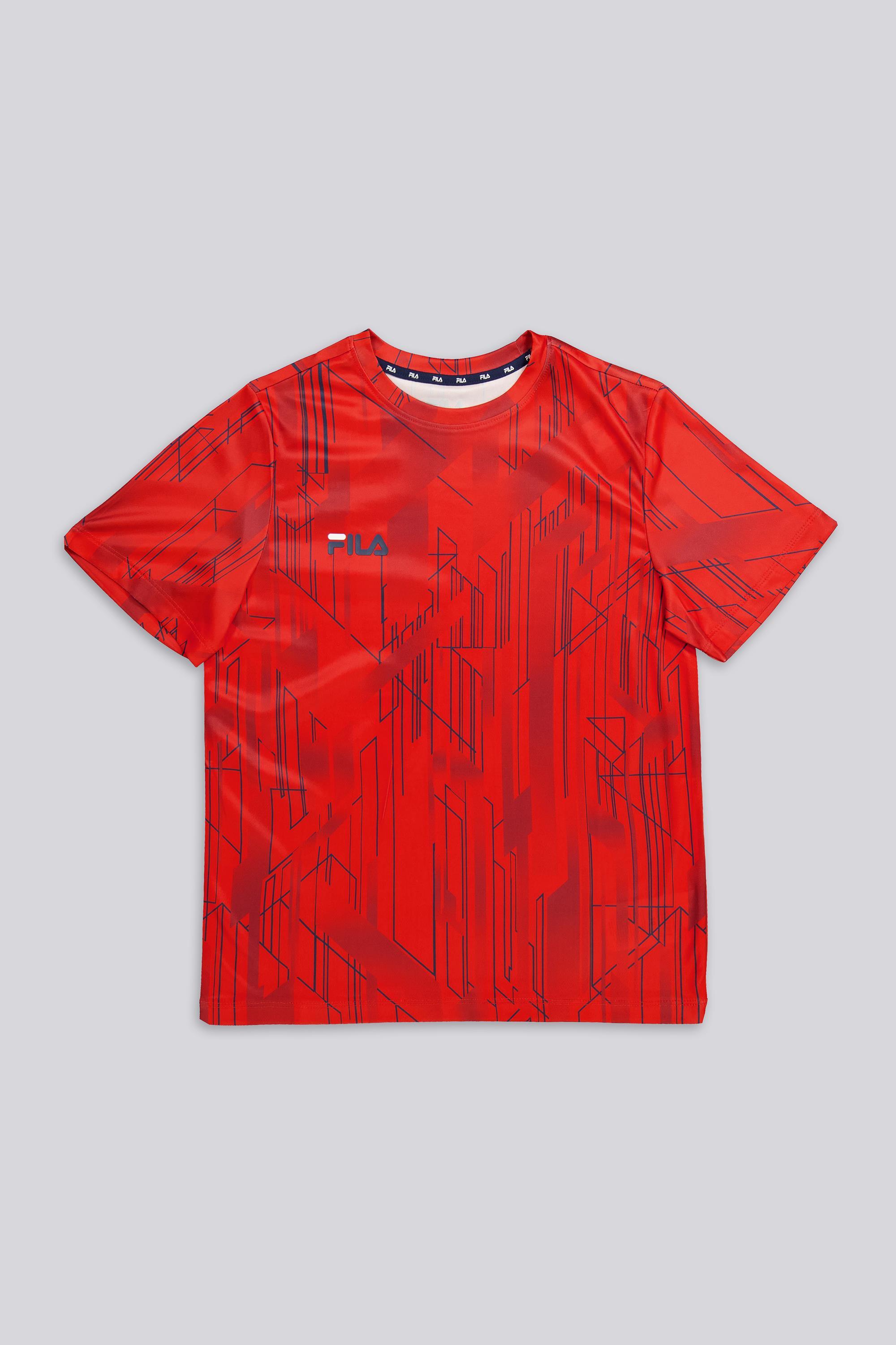 Camiseta Fútbol Junior Fila Performance Roja talla 16