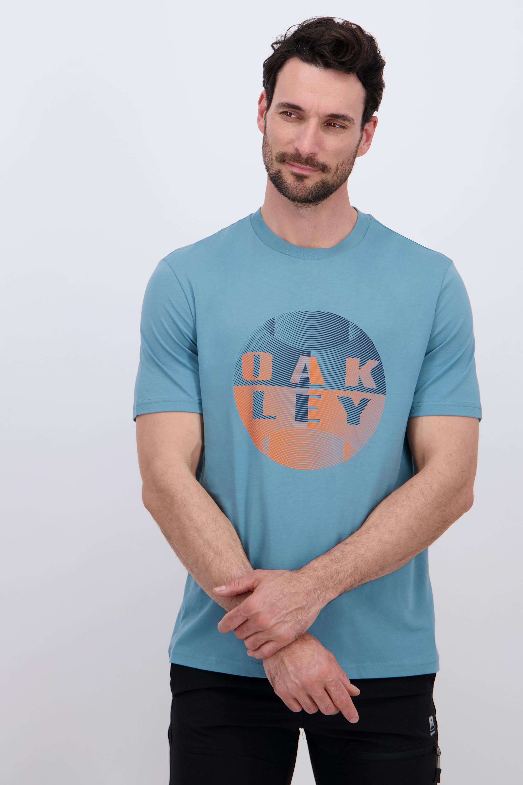 Camiseta Oakley - Azul - Camiseta Trekking Hombre talla S