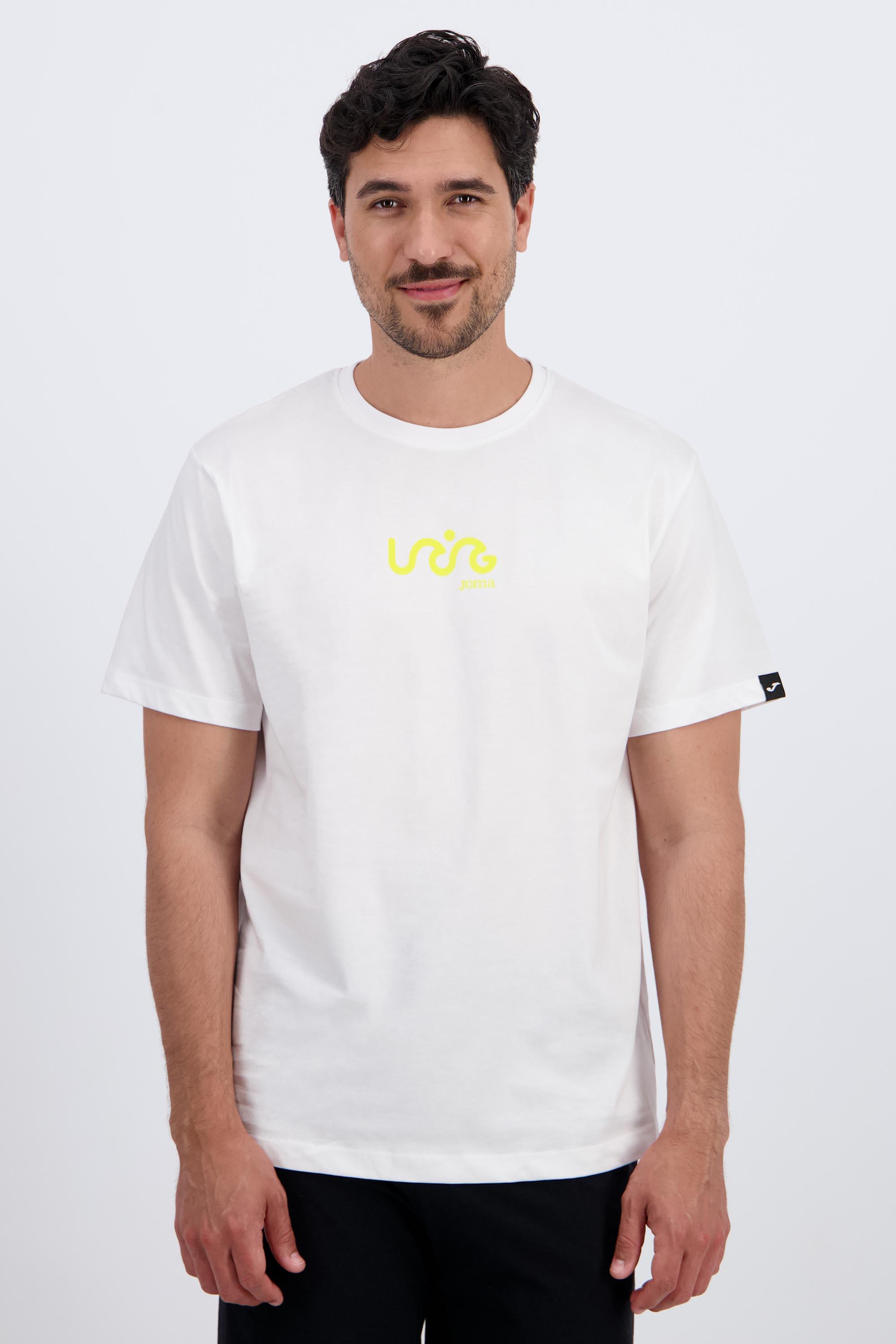 Joma Summer - Blanco - Camiseta Algodón Hombre talla XL