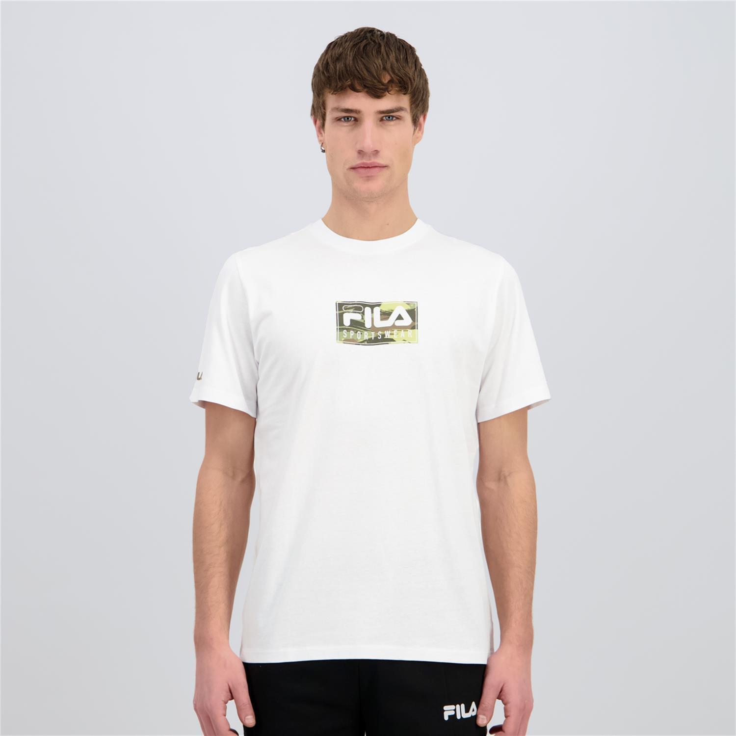 Fila Essentials 3 Graphics - Blanco - Camiseta Hombre talla S