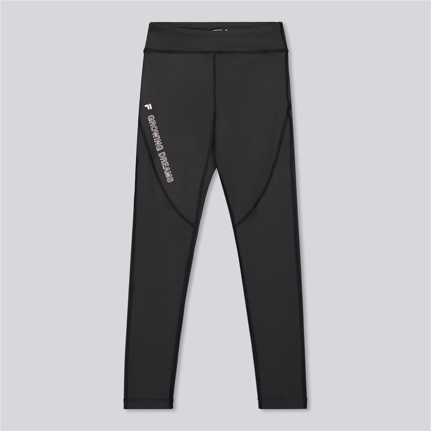 Fila Training - Negro - Mallas Tobilleras Niña talla 8