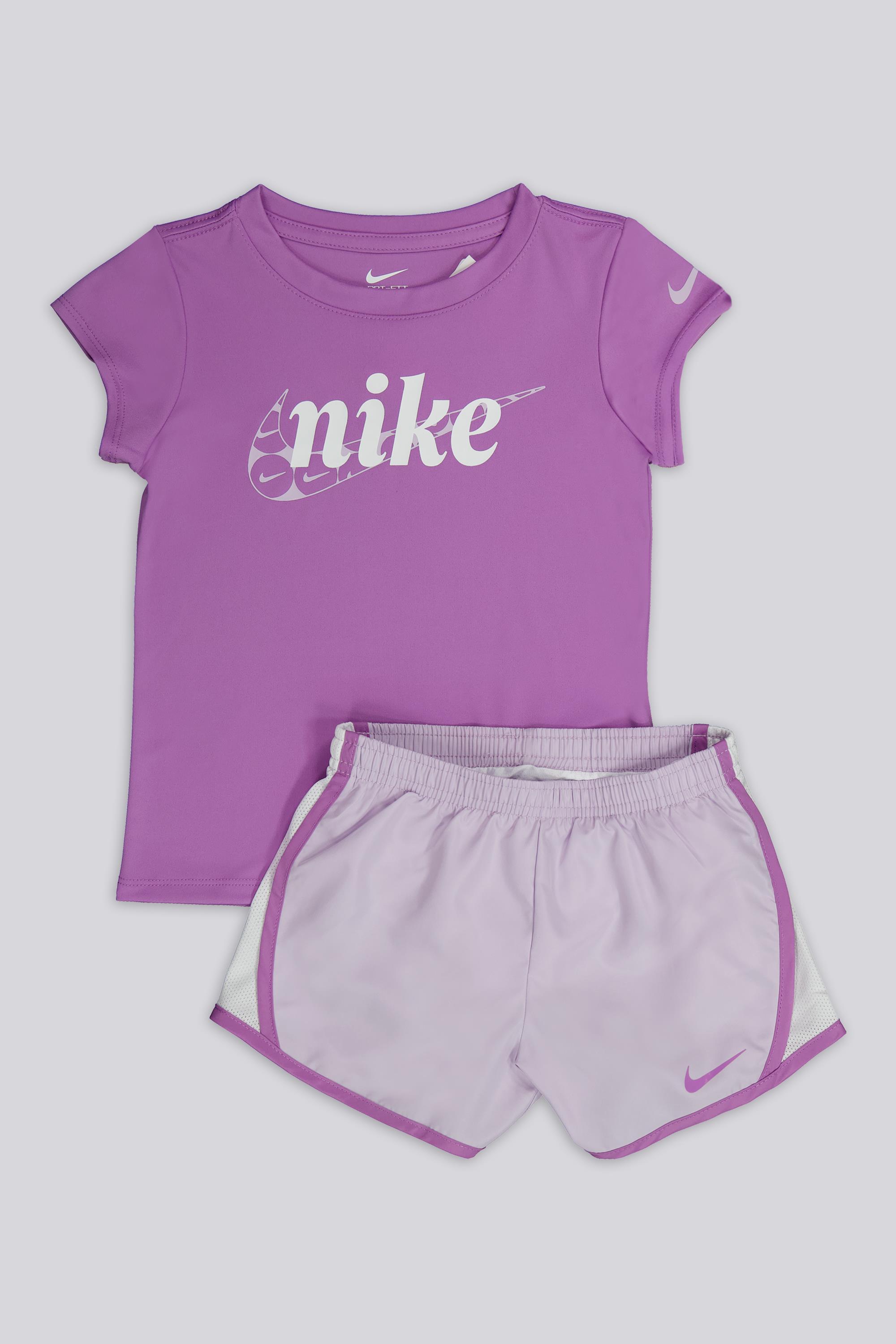 Conjunto Nike - Malva - Conjunto Niña talla 6/7