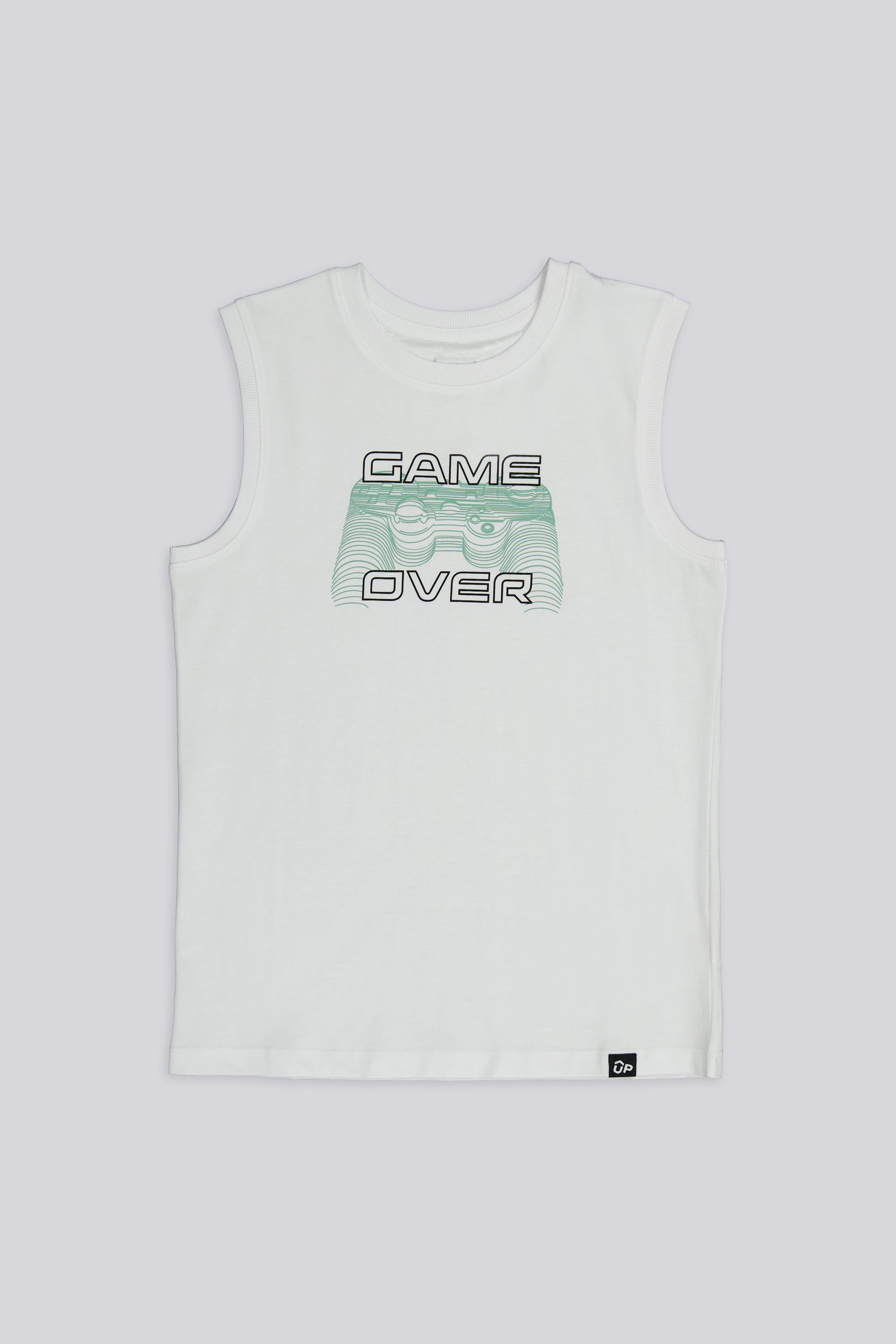 Camiseta Up - Blanco - Camiseta Algodón Niño talla 12