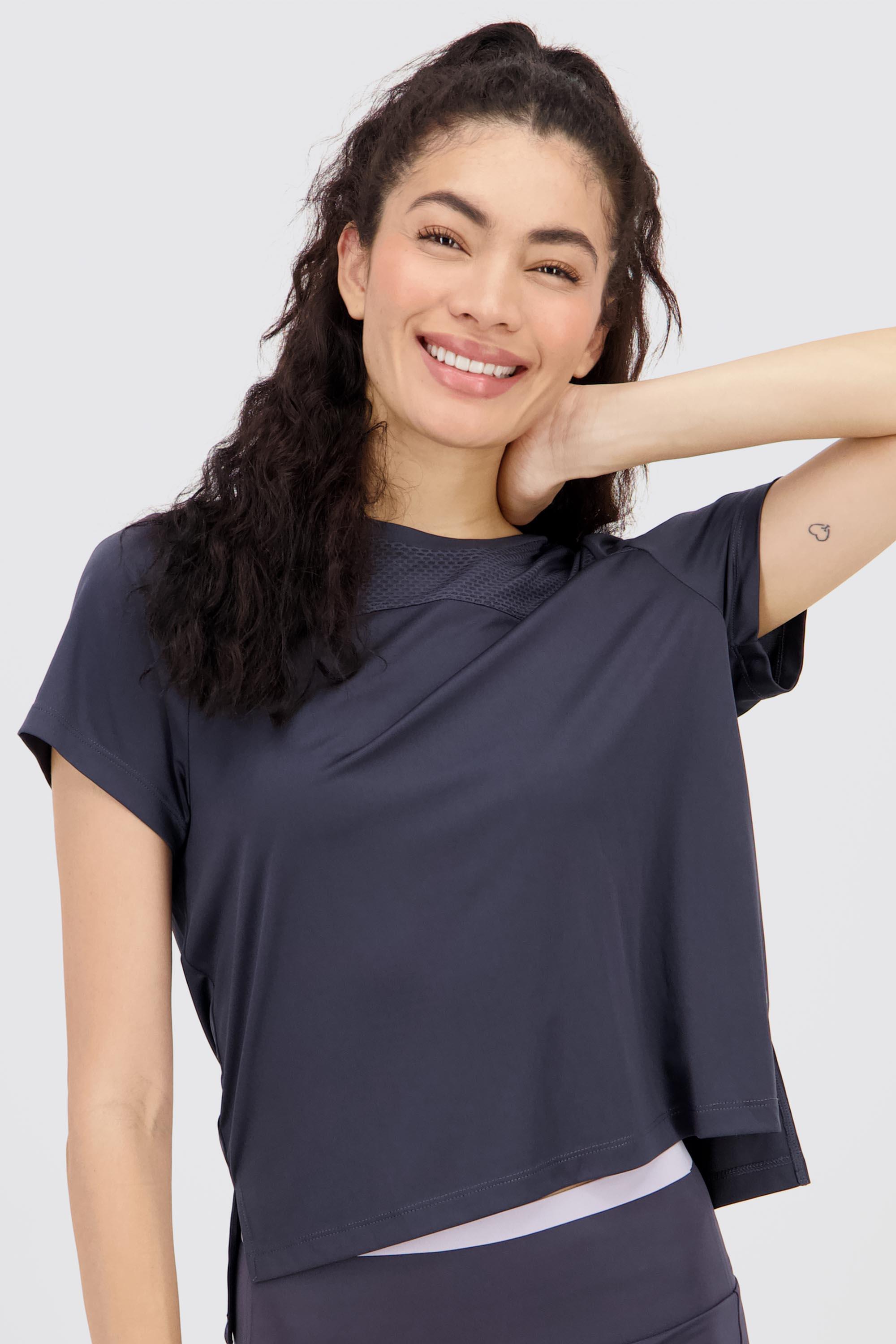 Experience - Gris - Camiseta Running Mujer talla