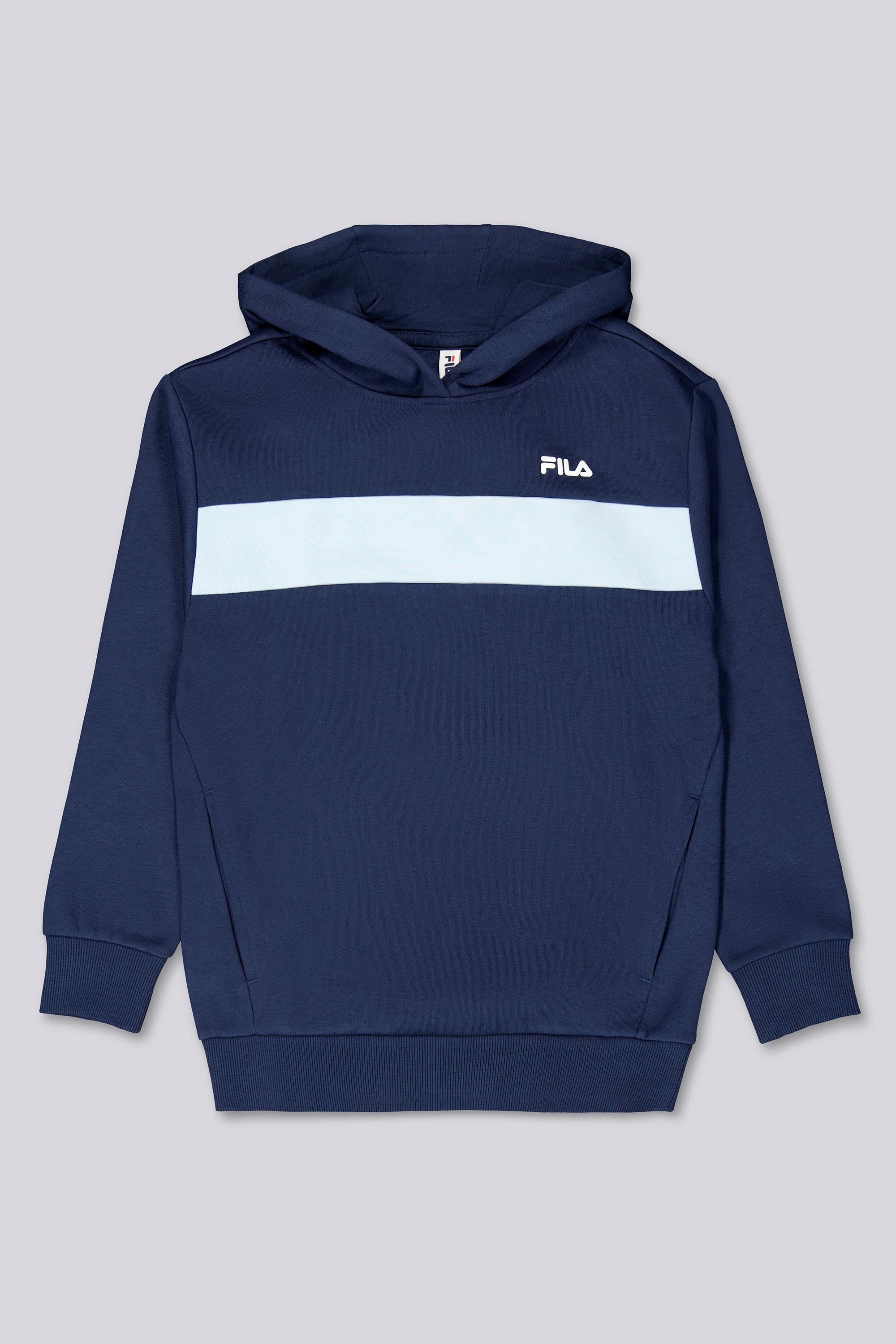 Sudadera Fila - Azul - Sudadera Capucha Niño talla 16