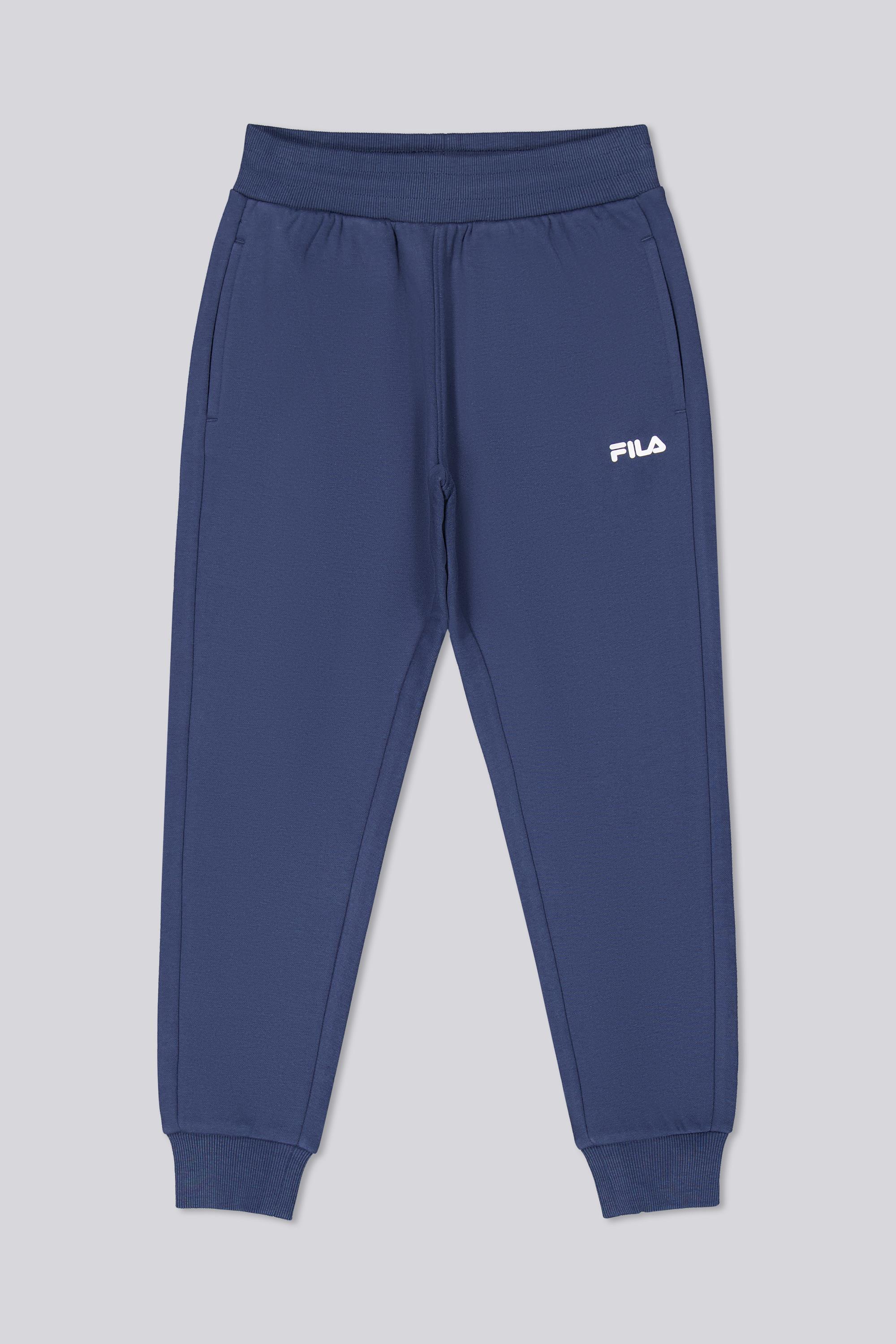 Fila Colour Block - Azul - Pantalón Puño Niño talla 10