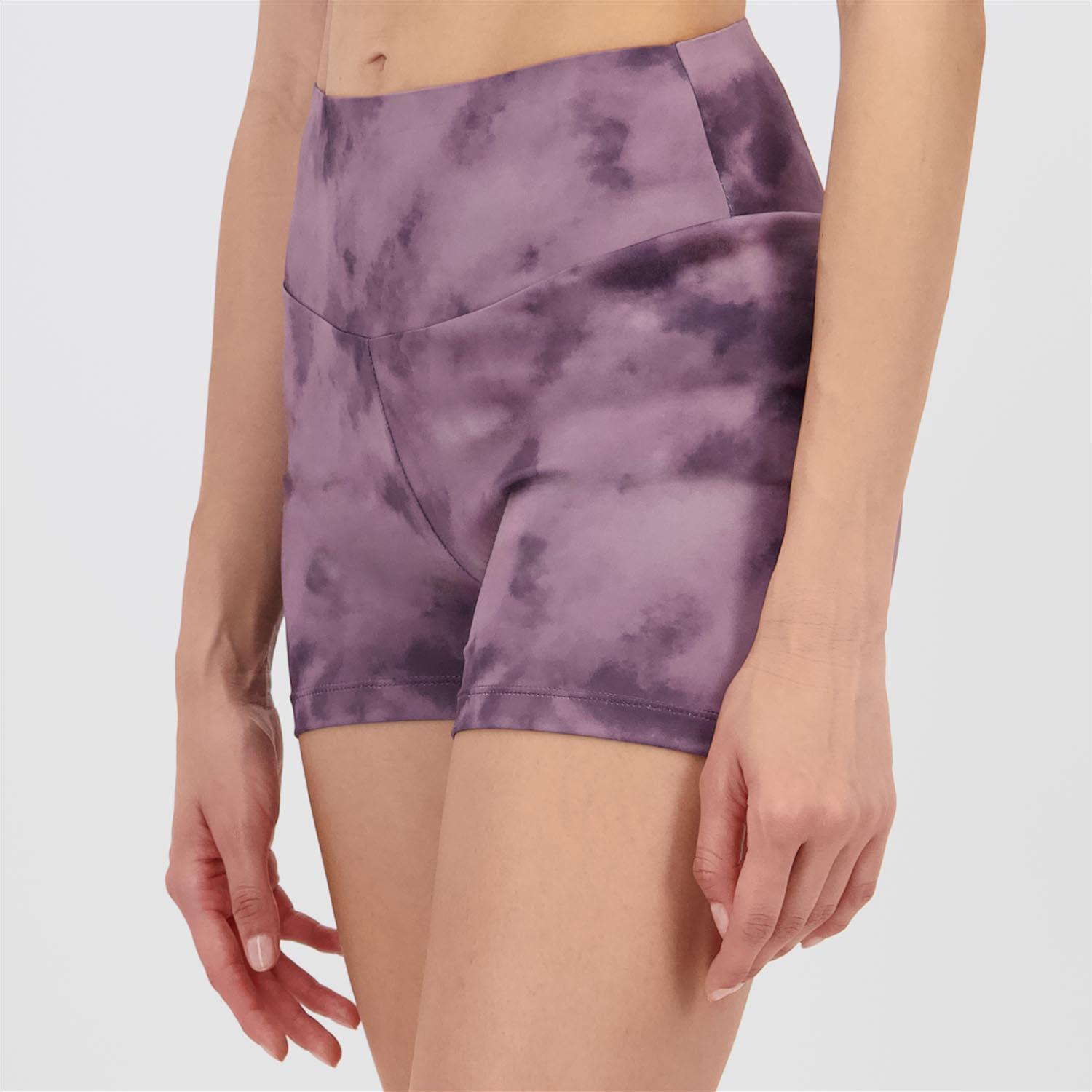 Mallas Cortas Doone - Berenjena - Push Up Mujer talla M
