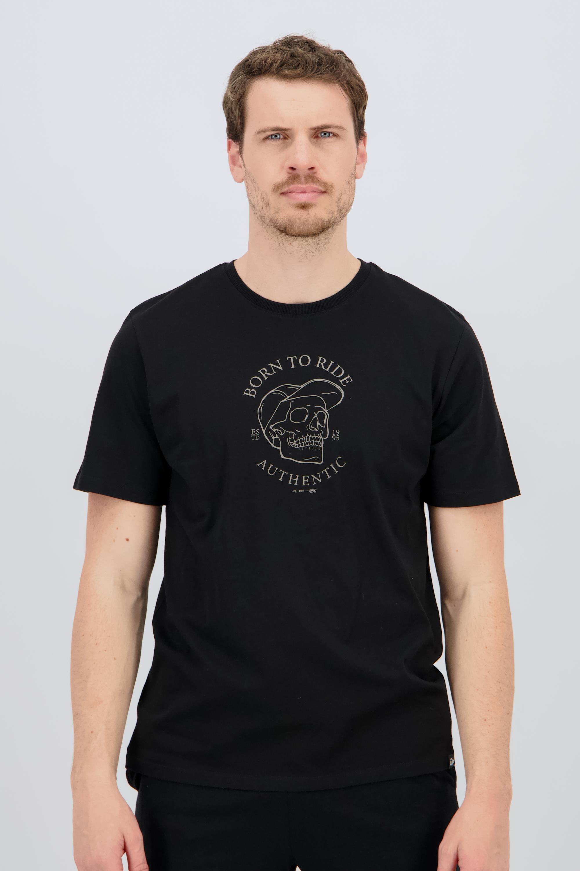 Stamps - Negro - Camiseta Algodón Hombre talla