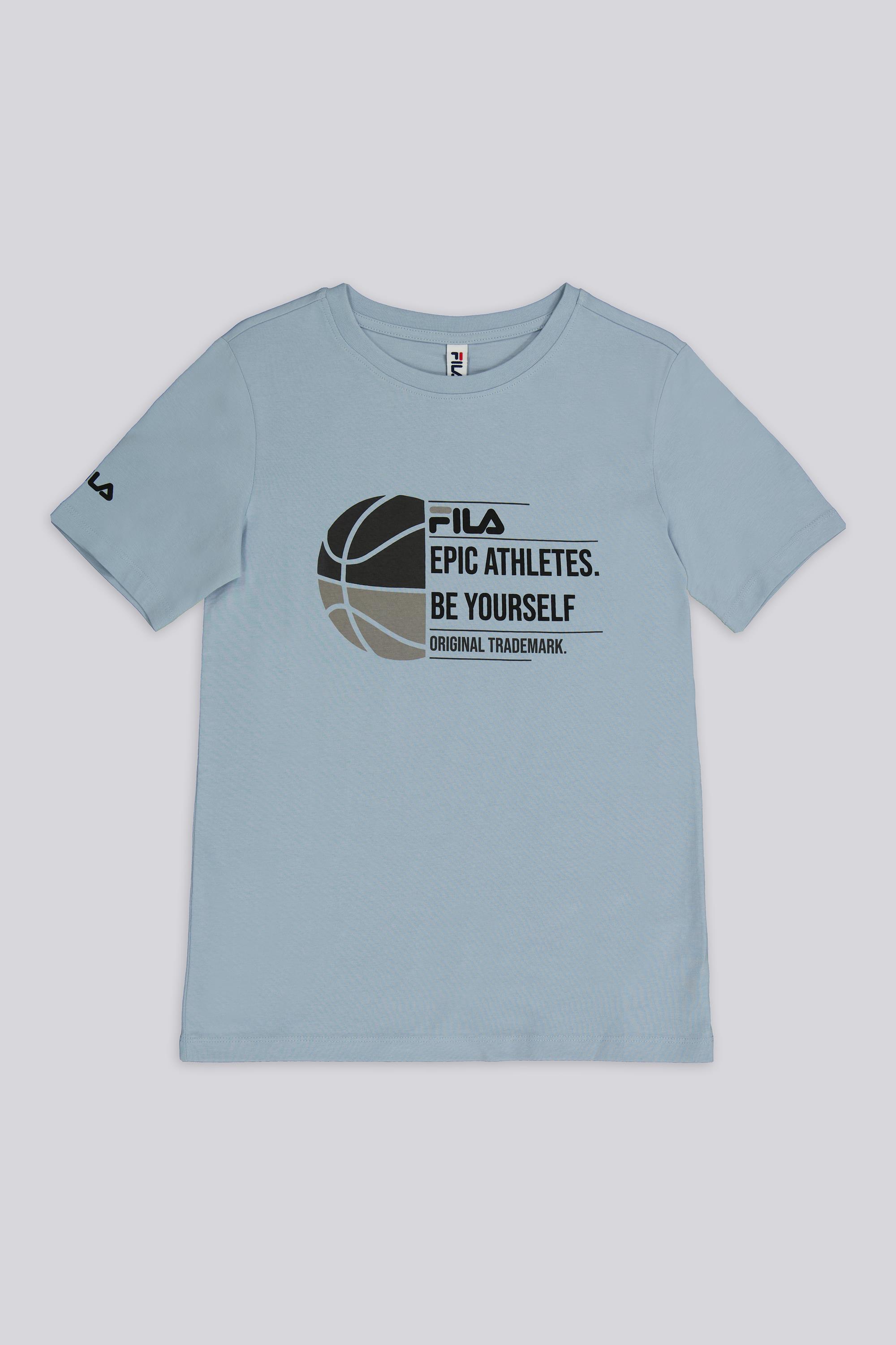 Camiseta Fila - Azul - Camiseta Algodón Niño