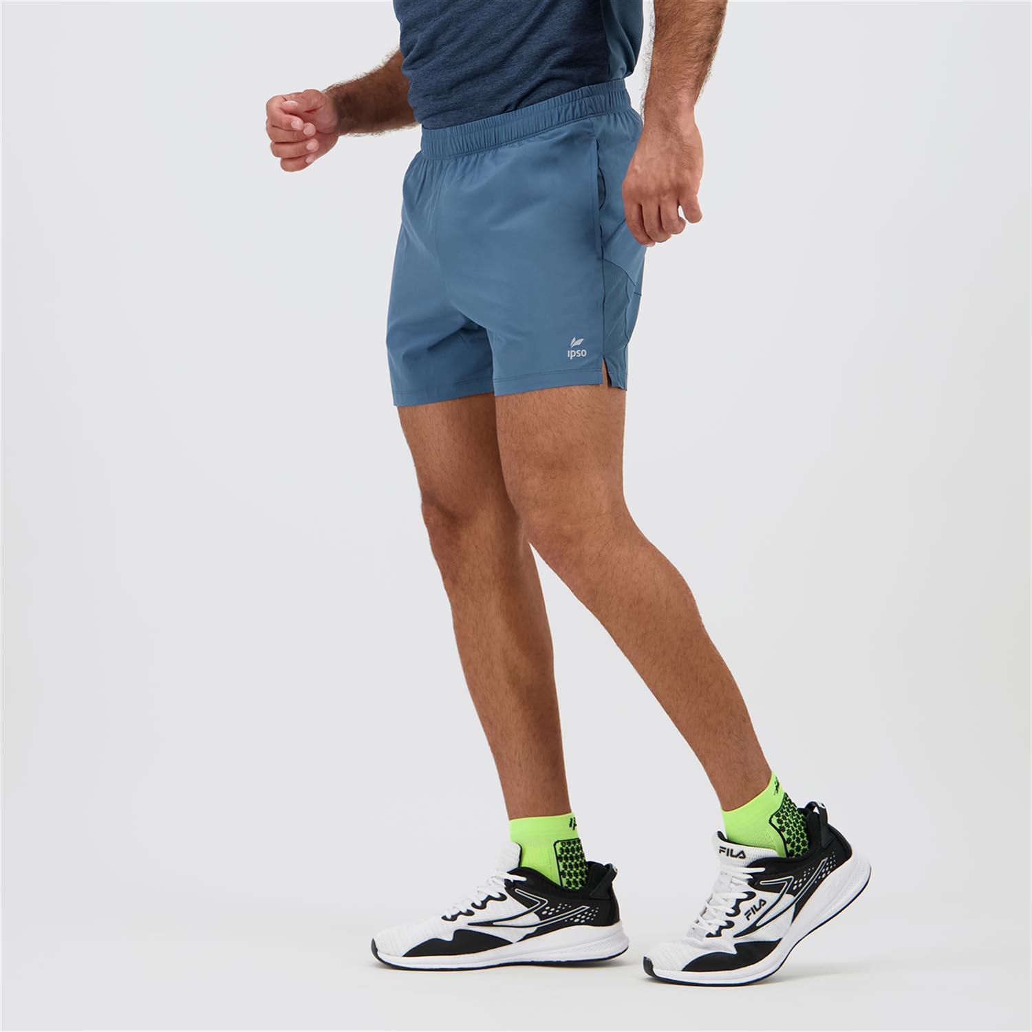 Pantalón Corto Ipso - Denim - Pantalón Running Hombre talla L
