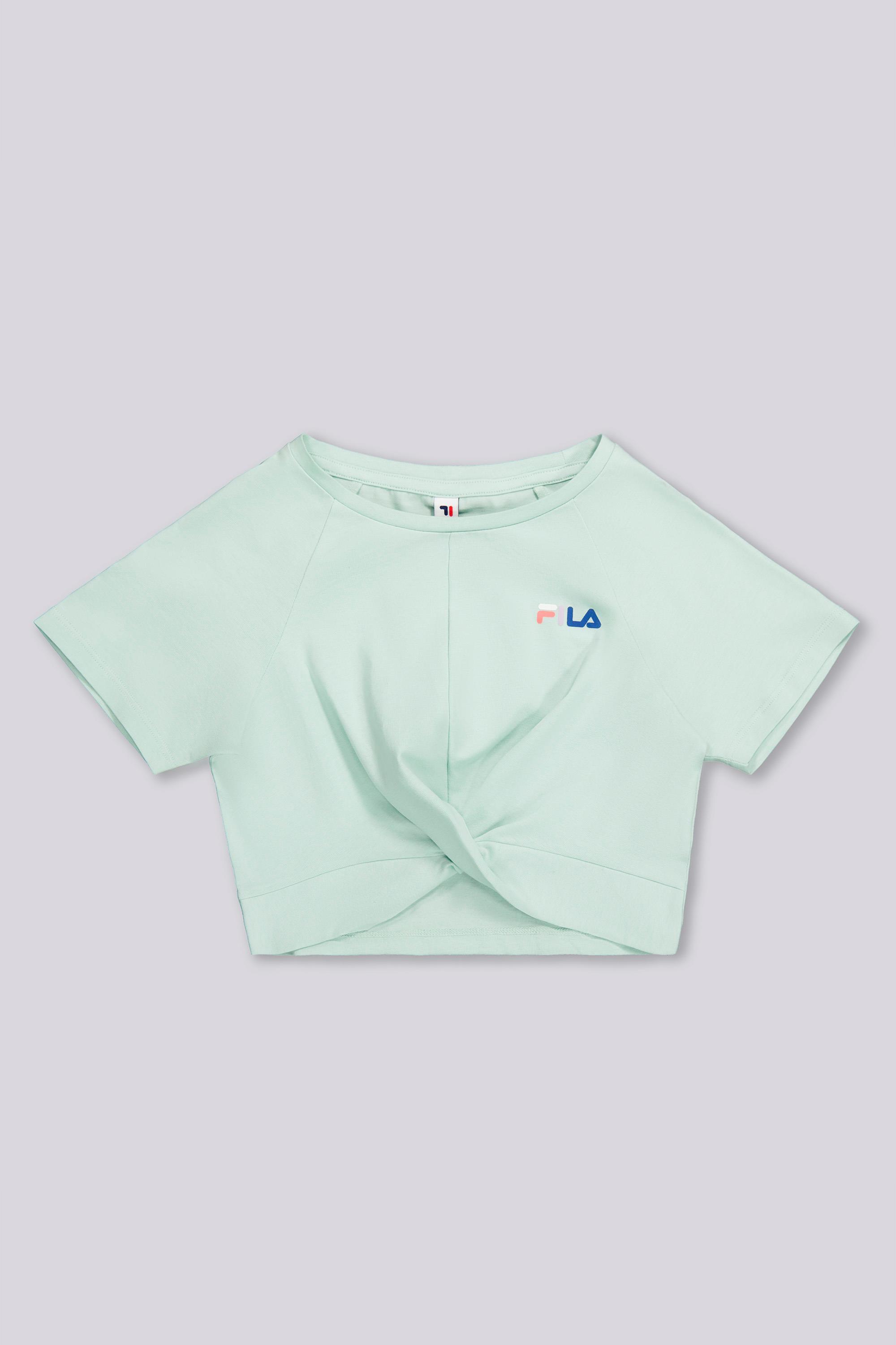 Fila Genuine Sport - Verde - Camiseta Algodón Niña talla 10