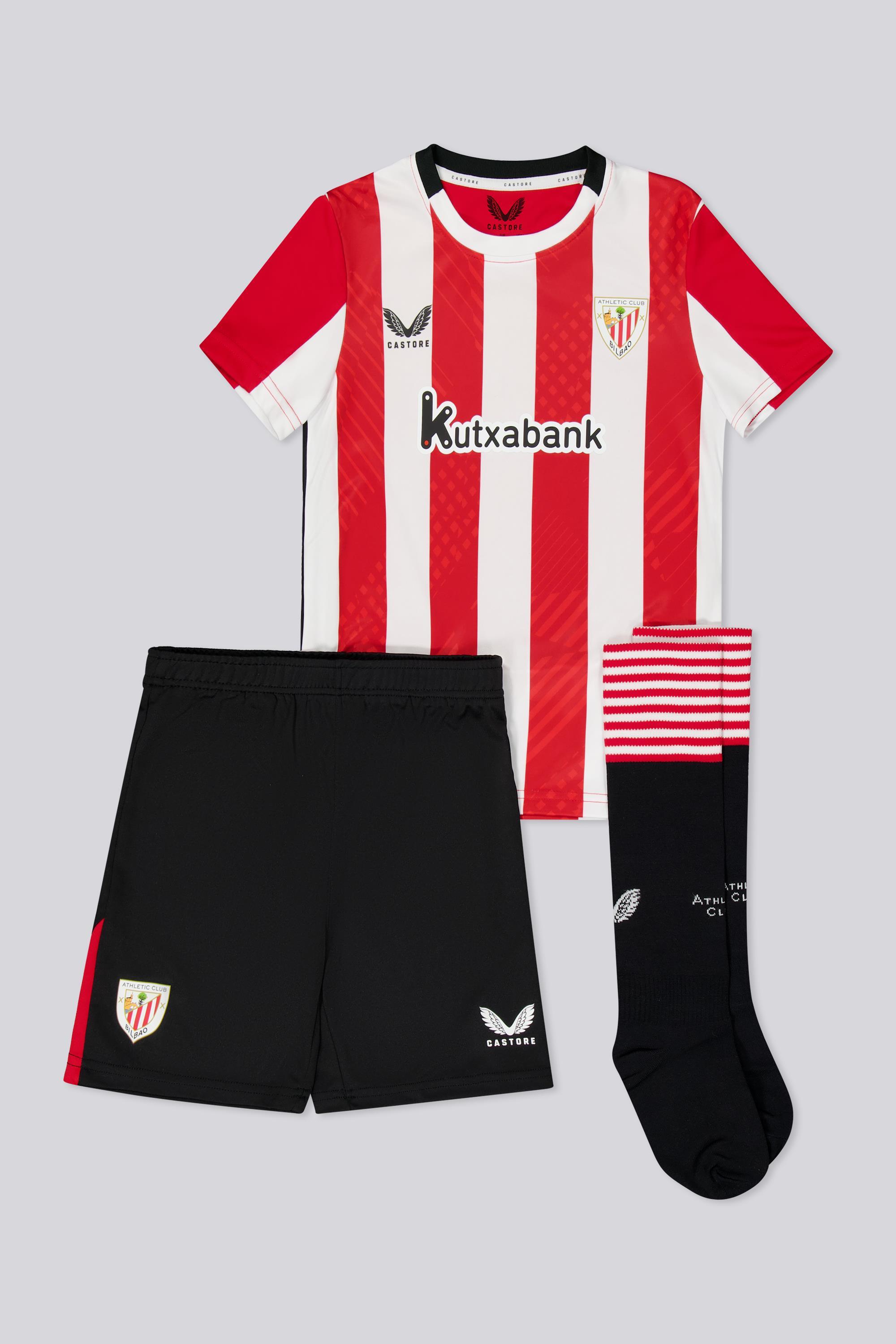 Conjunto Athletic Club 24/25 - Rojo - Fútbol Niños talla 8