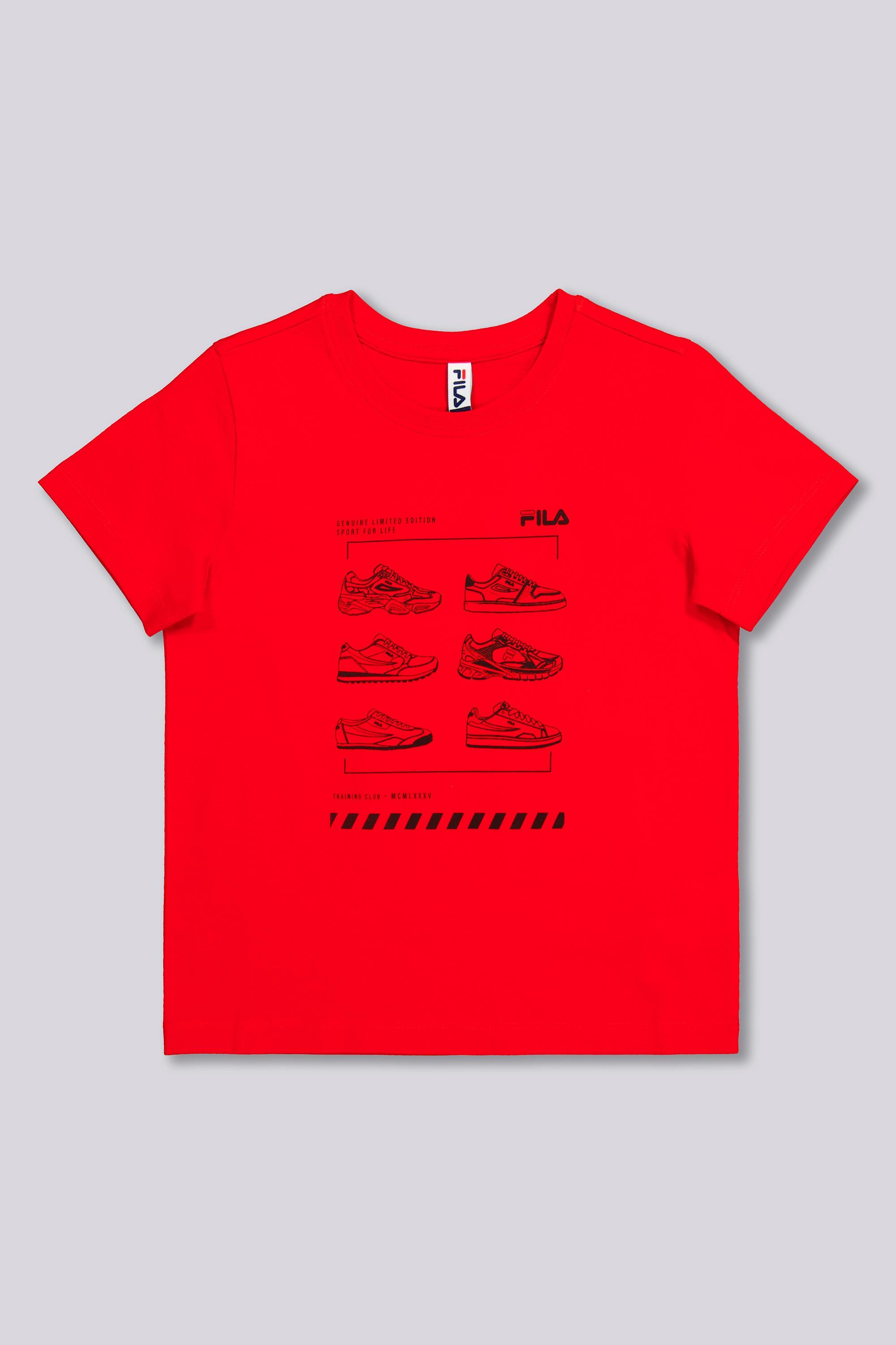 Fila Sneakers For Life - Rojo - Camiseta Niño talla 6
