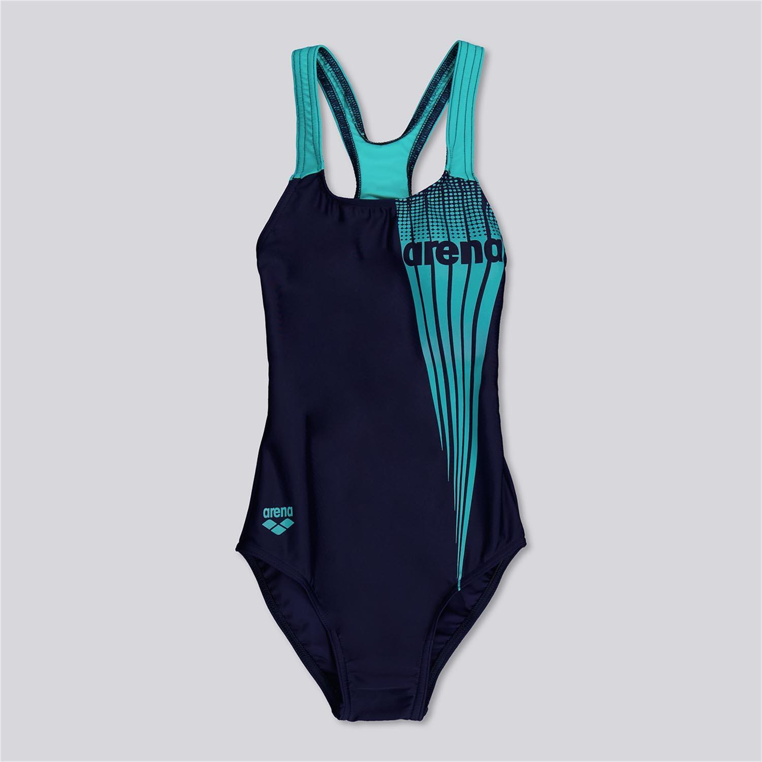 Arena Maxfit - Azul - Bañador Natación Niña talla 6