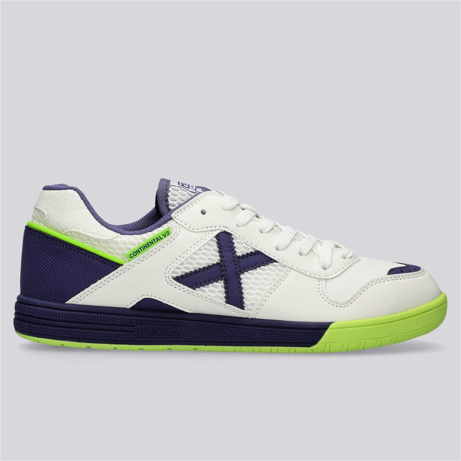 Munich Continental V2 - Blanco - Botas Futsal talla 42