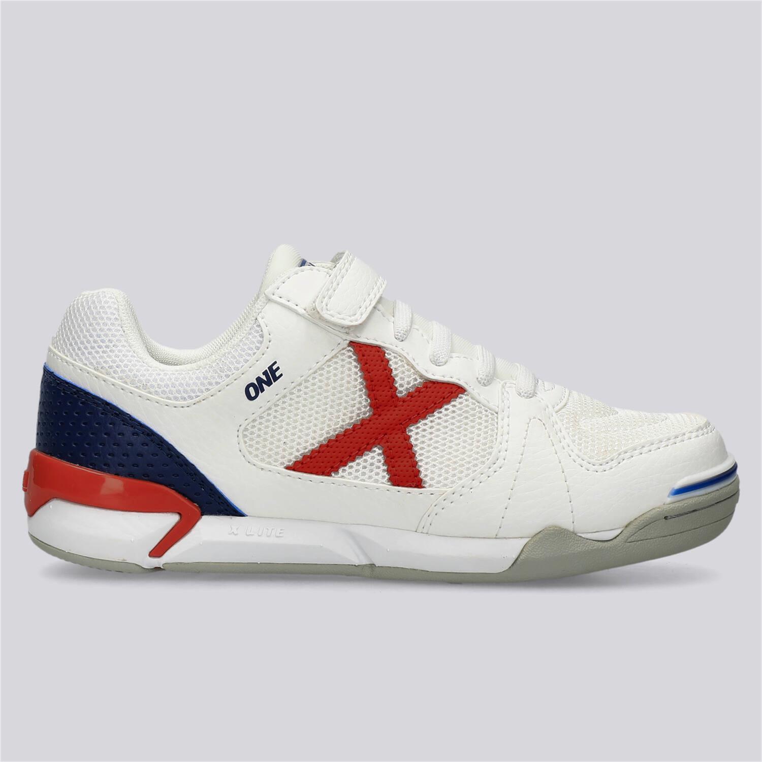 Munich One - Blanco - Zapatillas Fútbol Sala Niño MKP talla 28