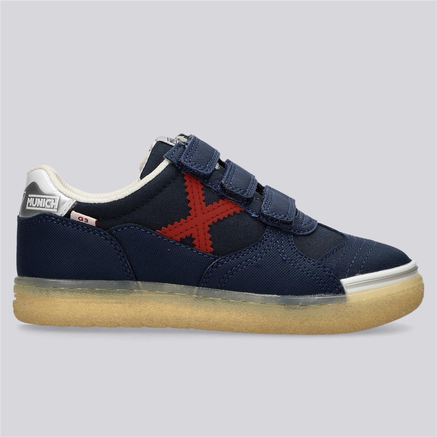 Munich G3 - Azul - Zapatillas Fútbol Sala Niño MKP talla 30