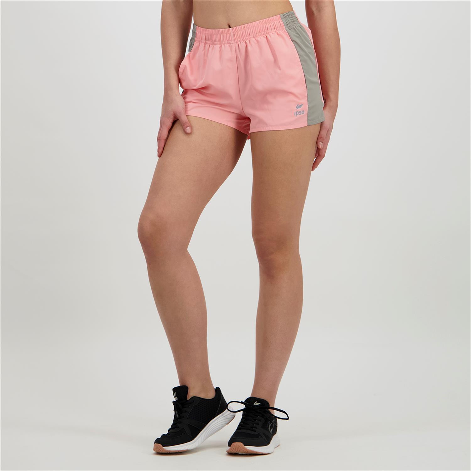 Pantalón Corto Ipso - Coral - Running Mujer talla L