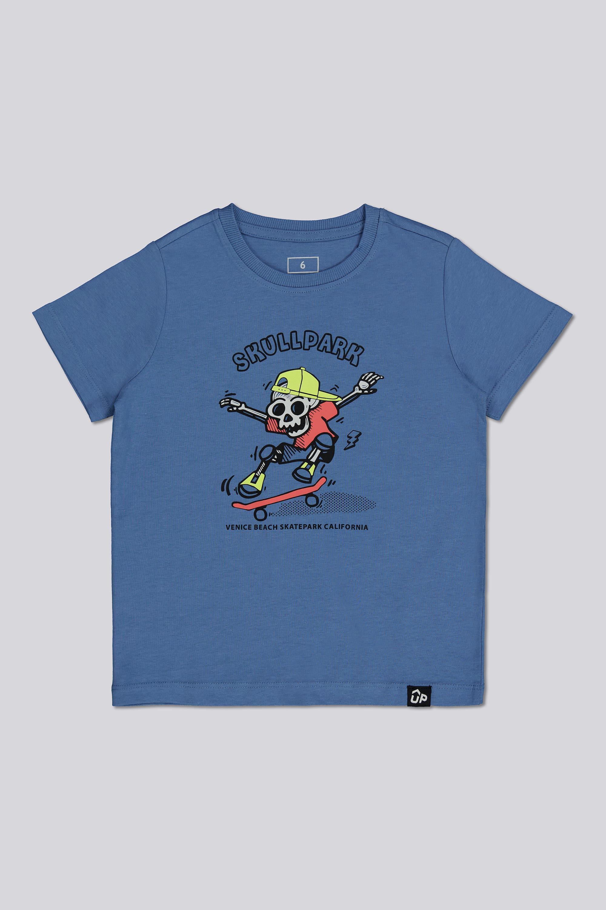 Camiseta Up - Denim - Camiseta Algodón Niño talla 8