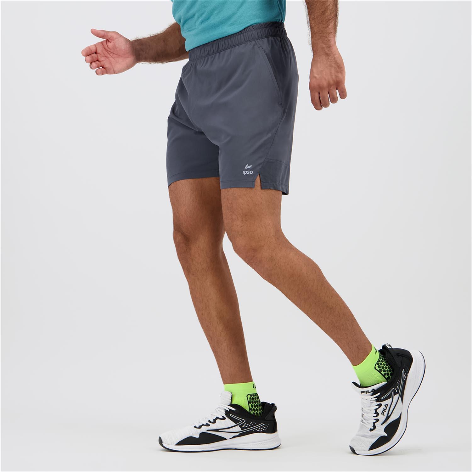 Pantalón Ipso - Gris - Pantalón Running Hombre talla S