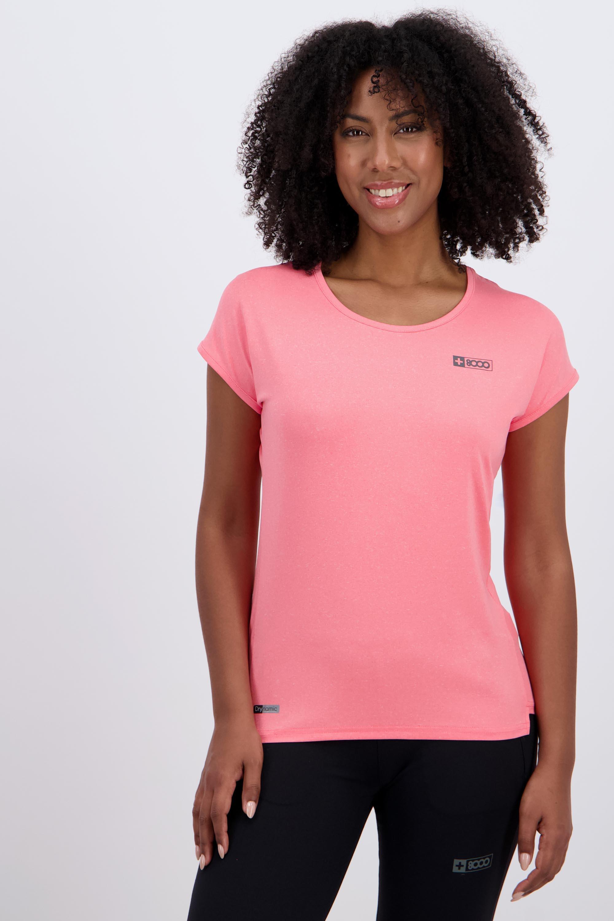 Valeska - Coral - Camiseta Trekking Mujer talla
