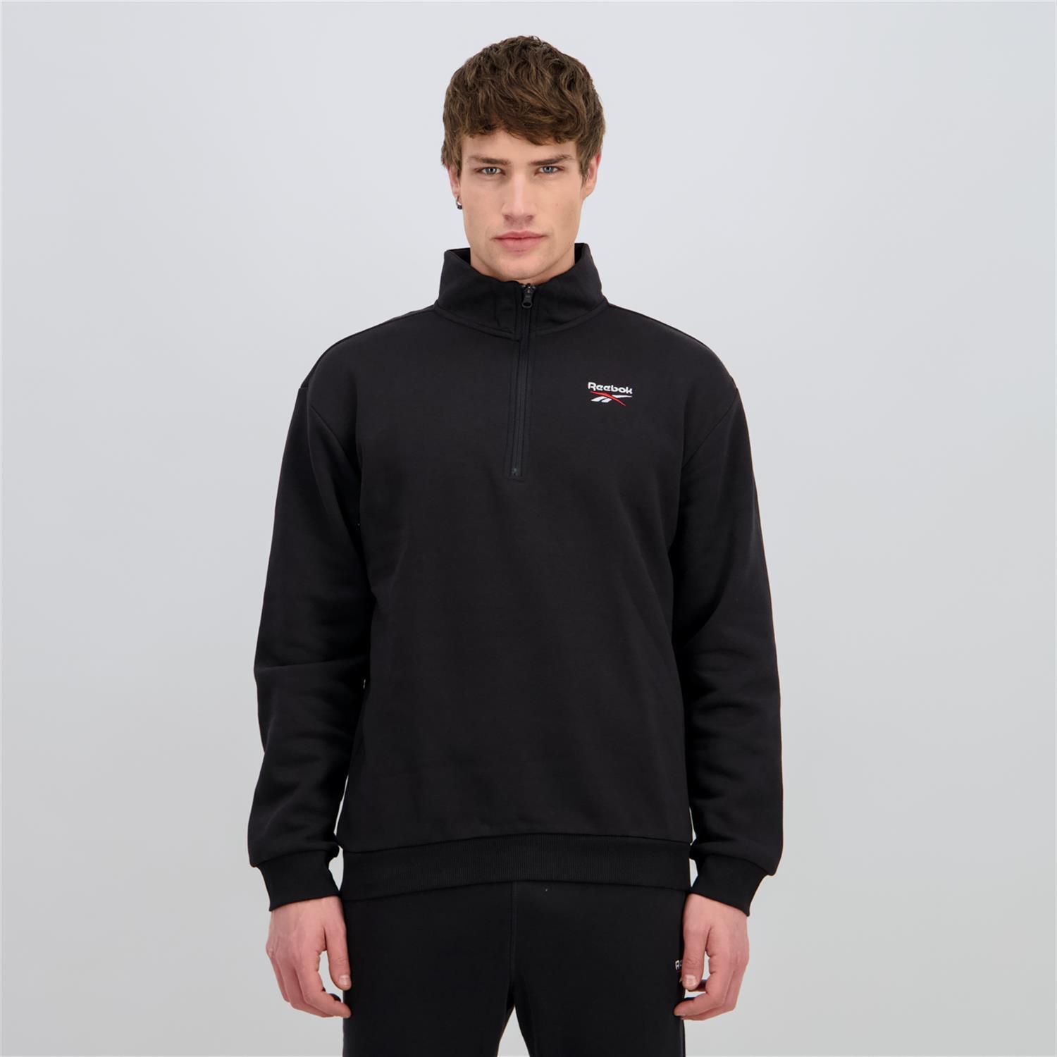 Sudadera Reebok - Negro - Sudadera Felpa Hombre talla XL