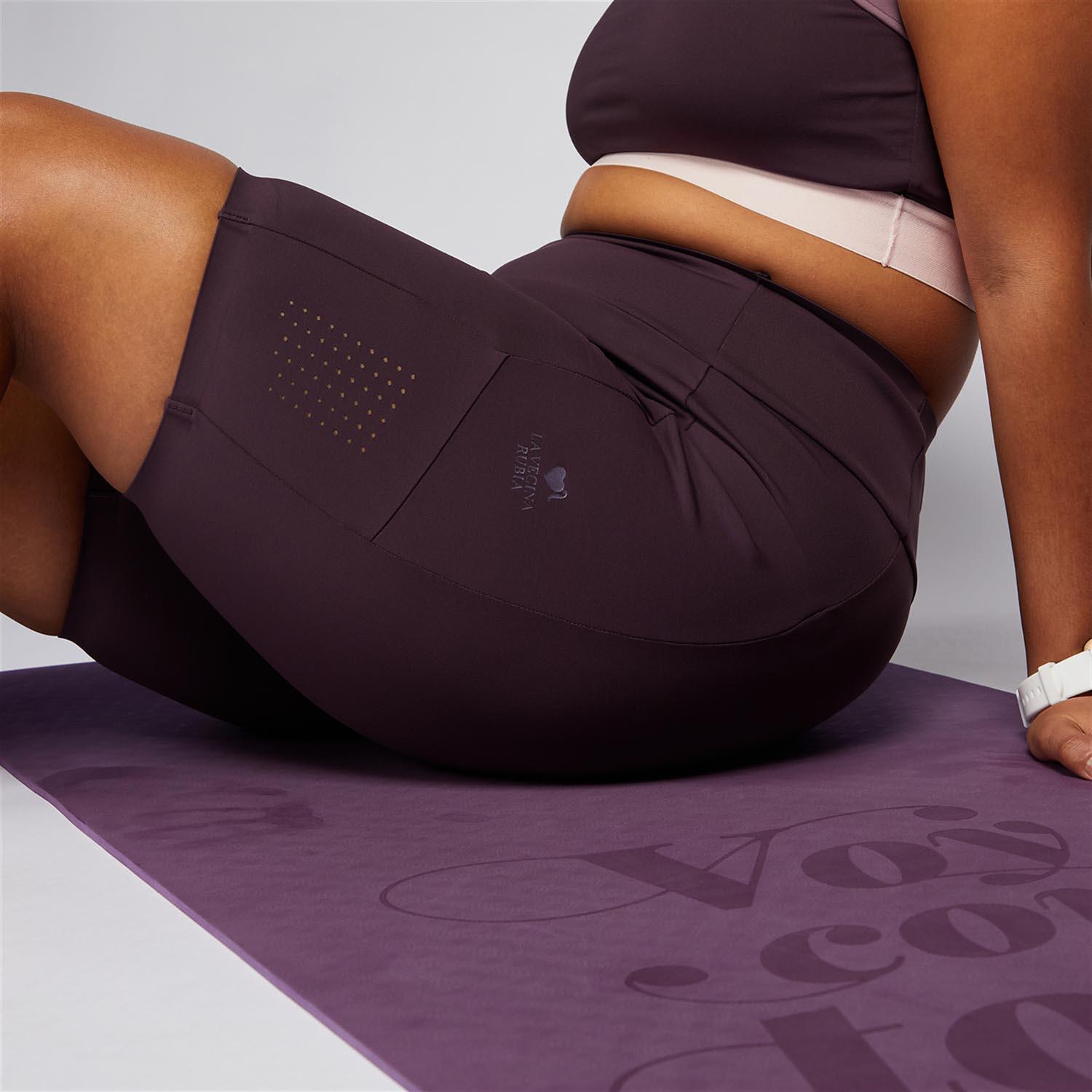 Leggings Ciclista LVR - Roxo - Cintura Alta Mulher tamanho XS