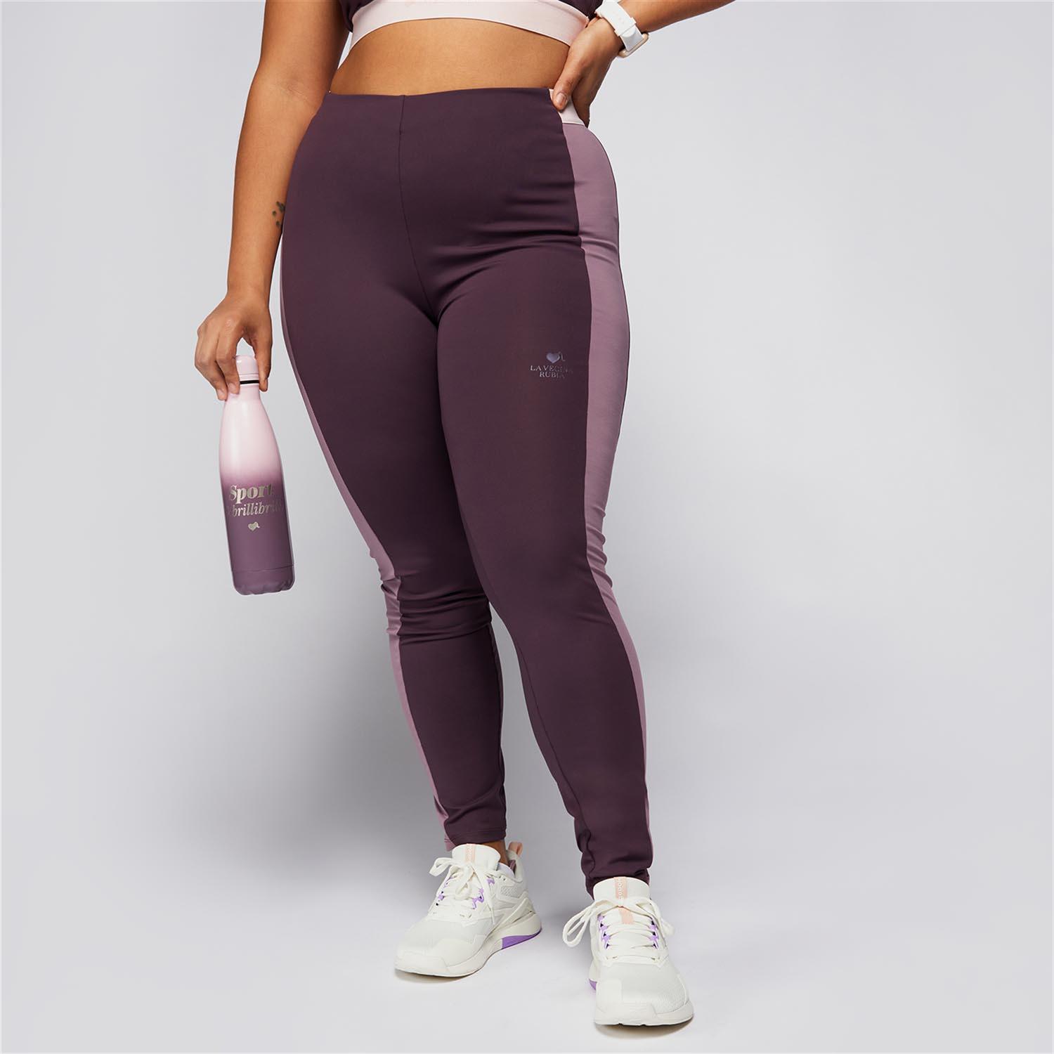 Leggings LVR - Roxo - Leggings Cintura Alta Mulher tamanho XS