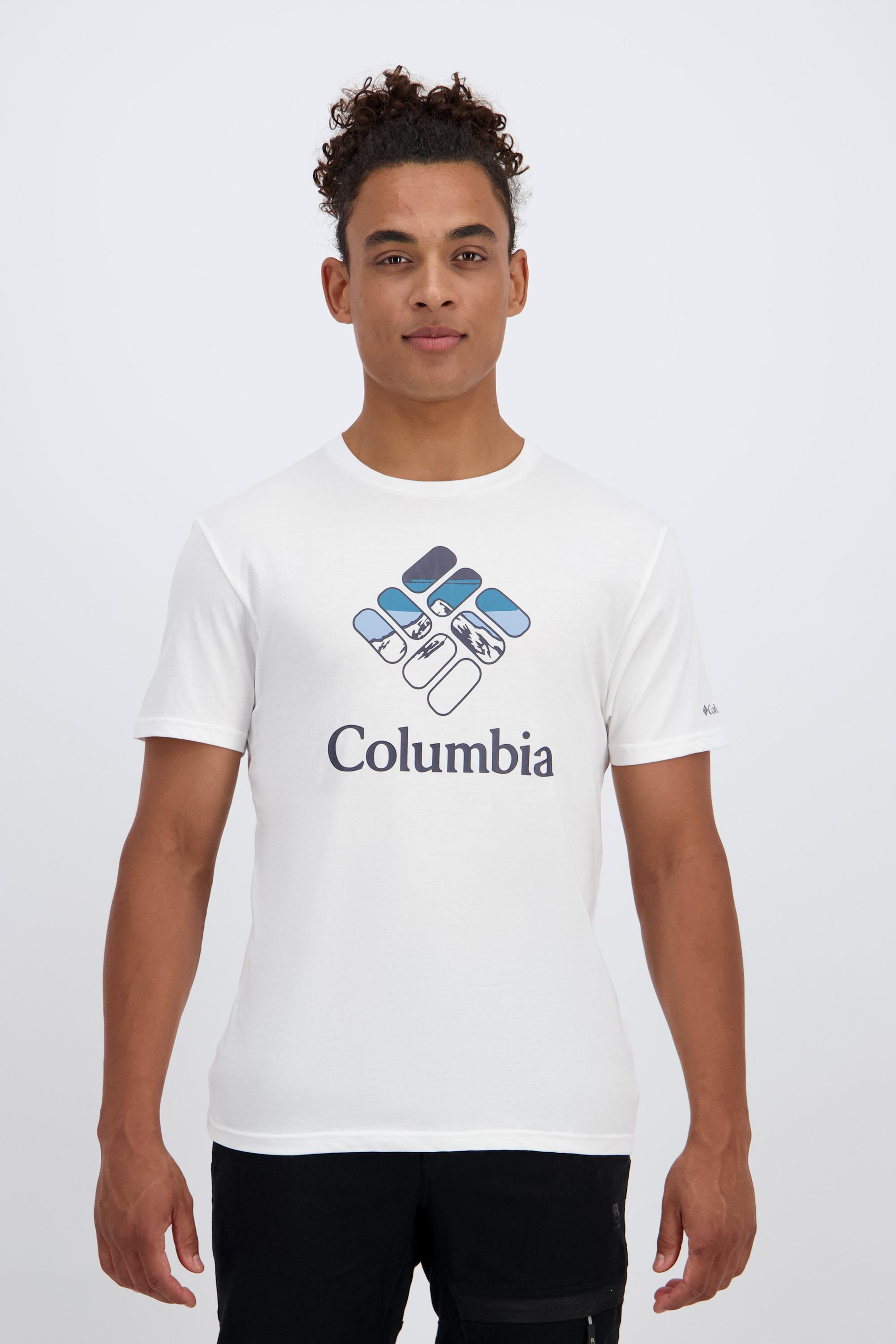 Columbia Rapid Ridge - Blanco - Camiseta Hombre talla S