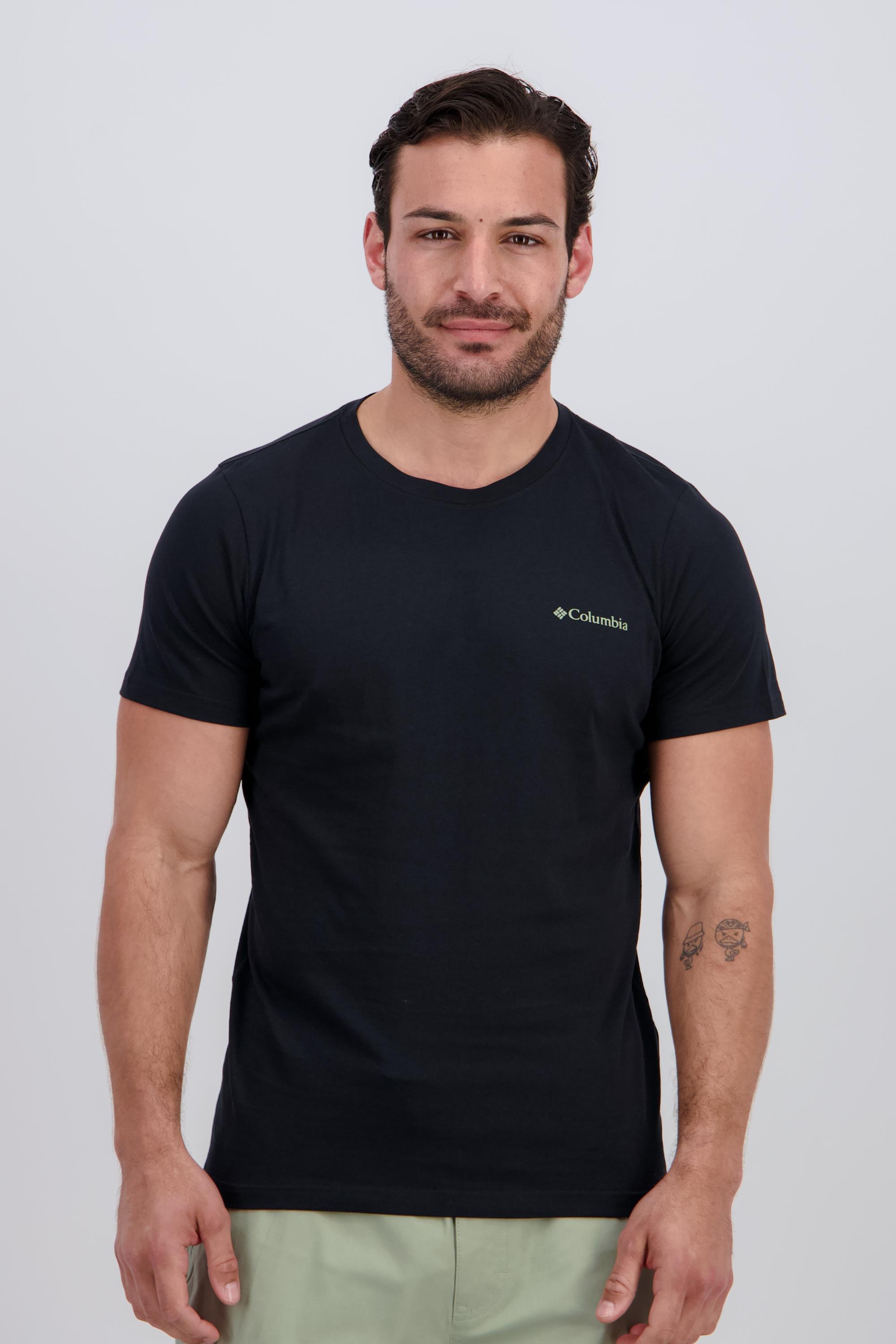 Rapid Ridge - Negro - Camiseta Hombre talla