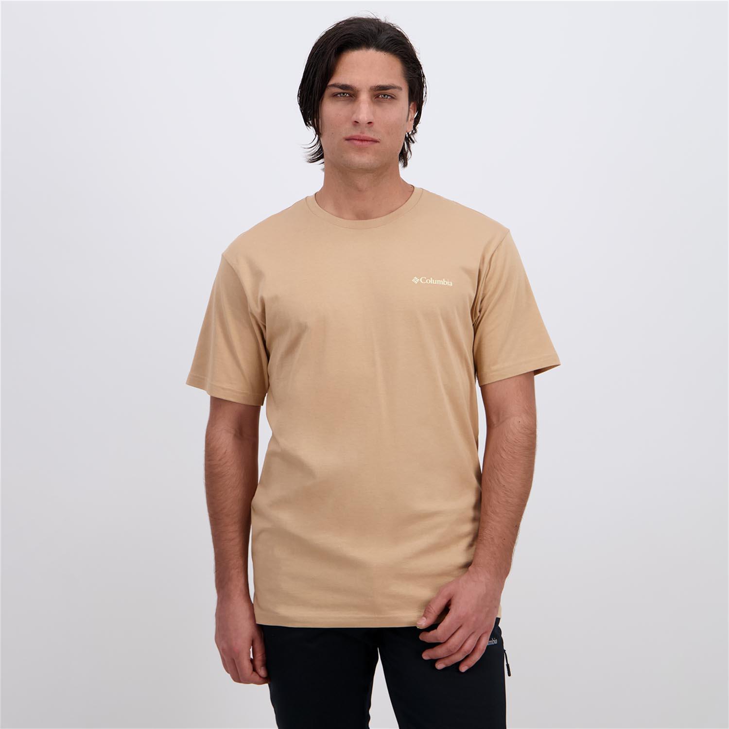 Columbia North Cascades - Arena - Camiseta Hombre talla S