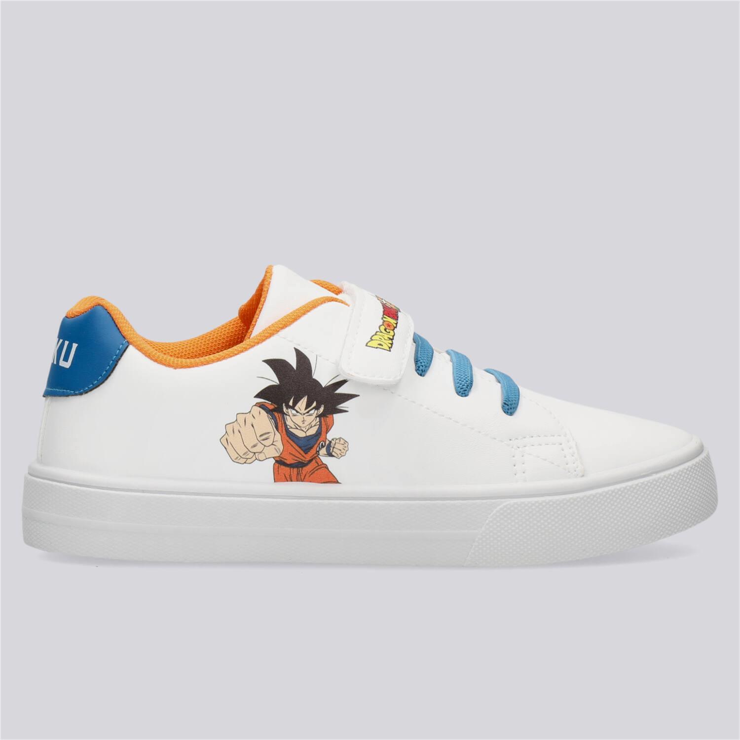 Zapatillas Goku - Blanco - Zapatillas Velcro Niño talla 29
