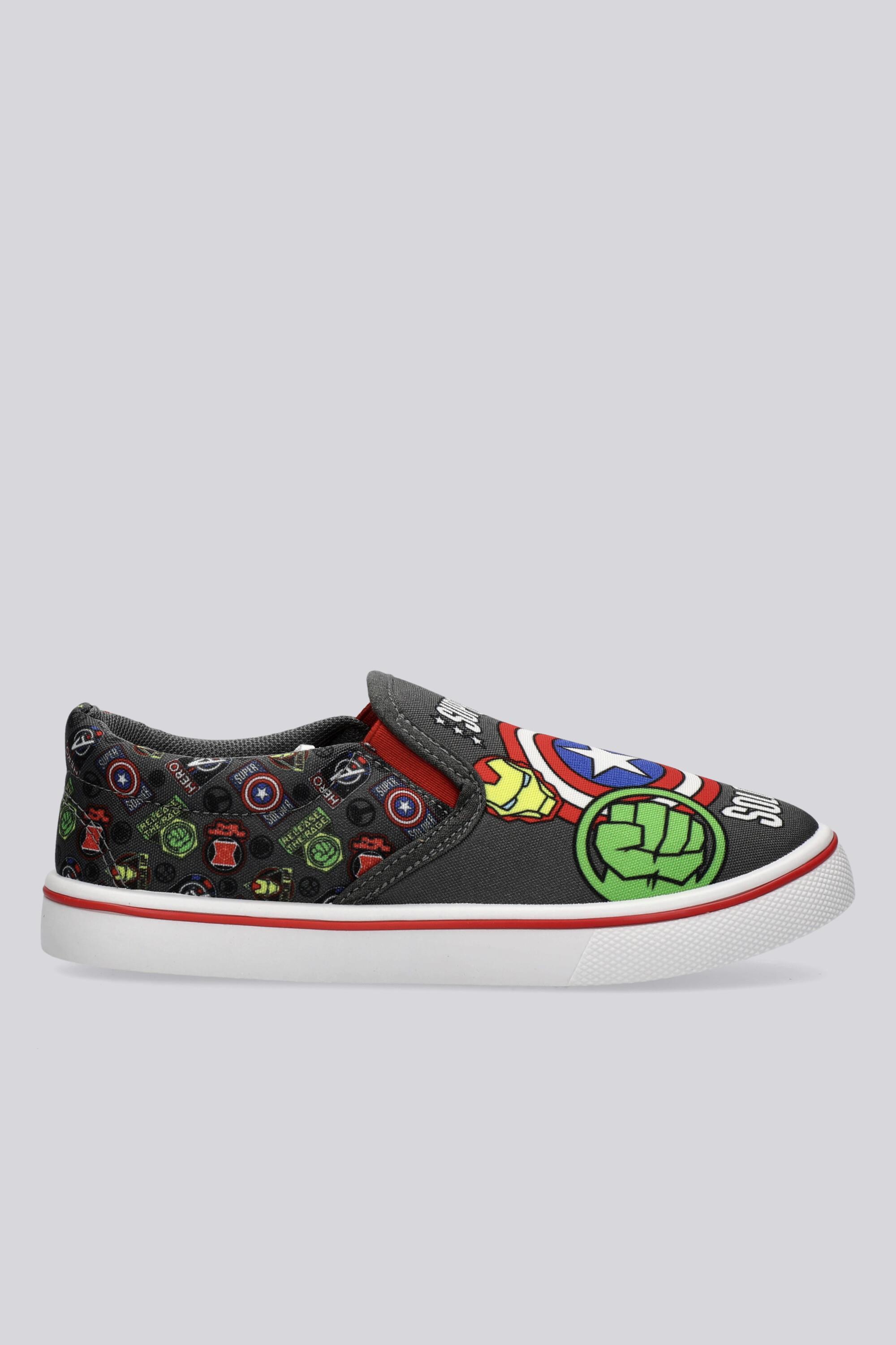 Zapatillas Vengadores - Gris - Zapatillas Velcro Niño