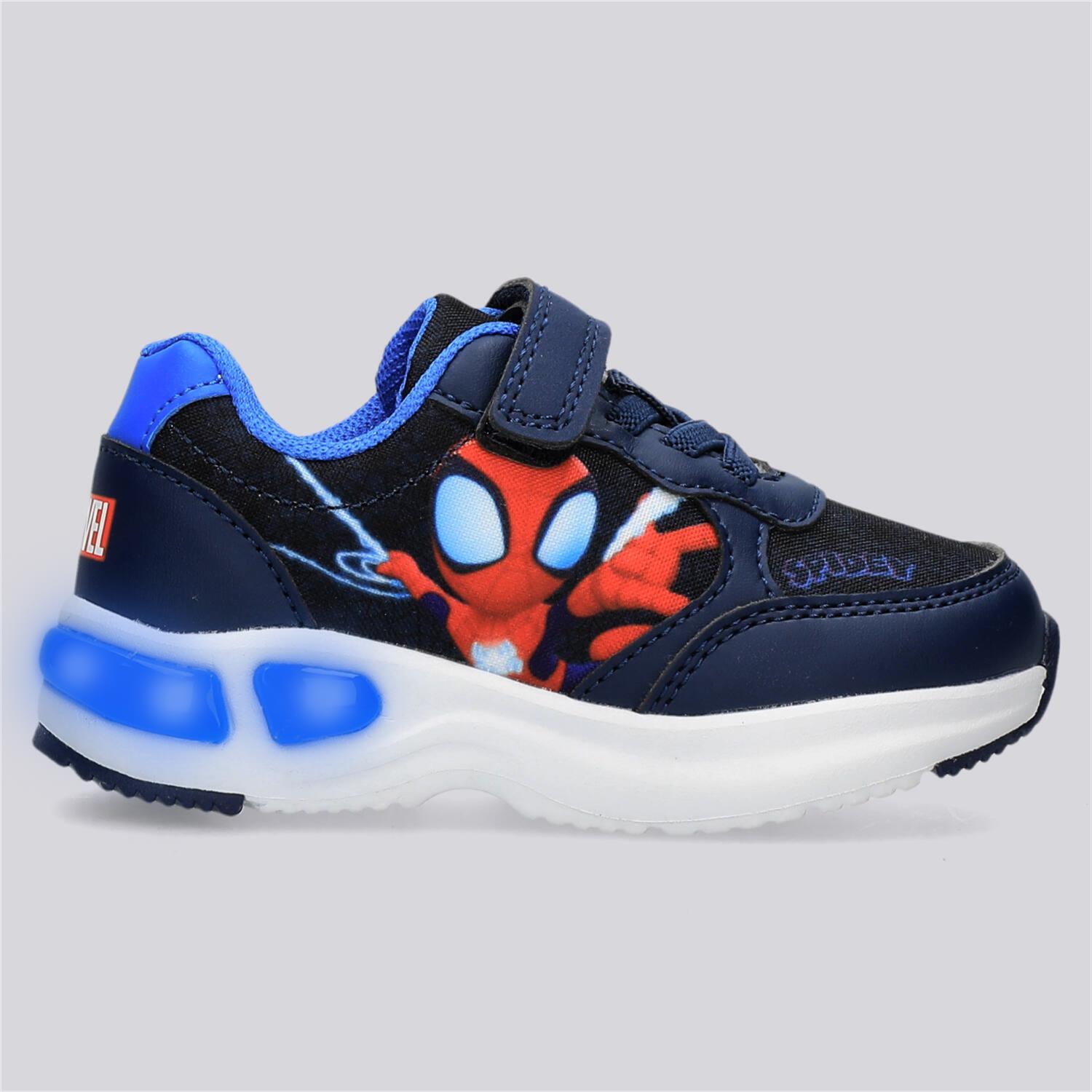 Zapatillas Luces Spidey - Azul - Zapatillas Niño talla 22