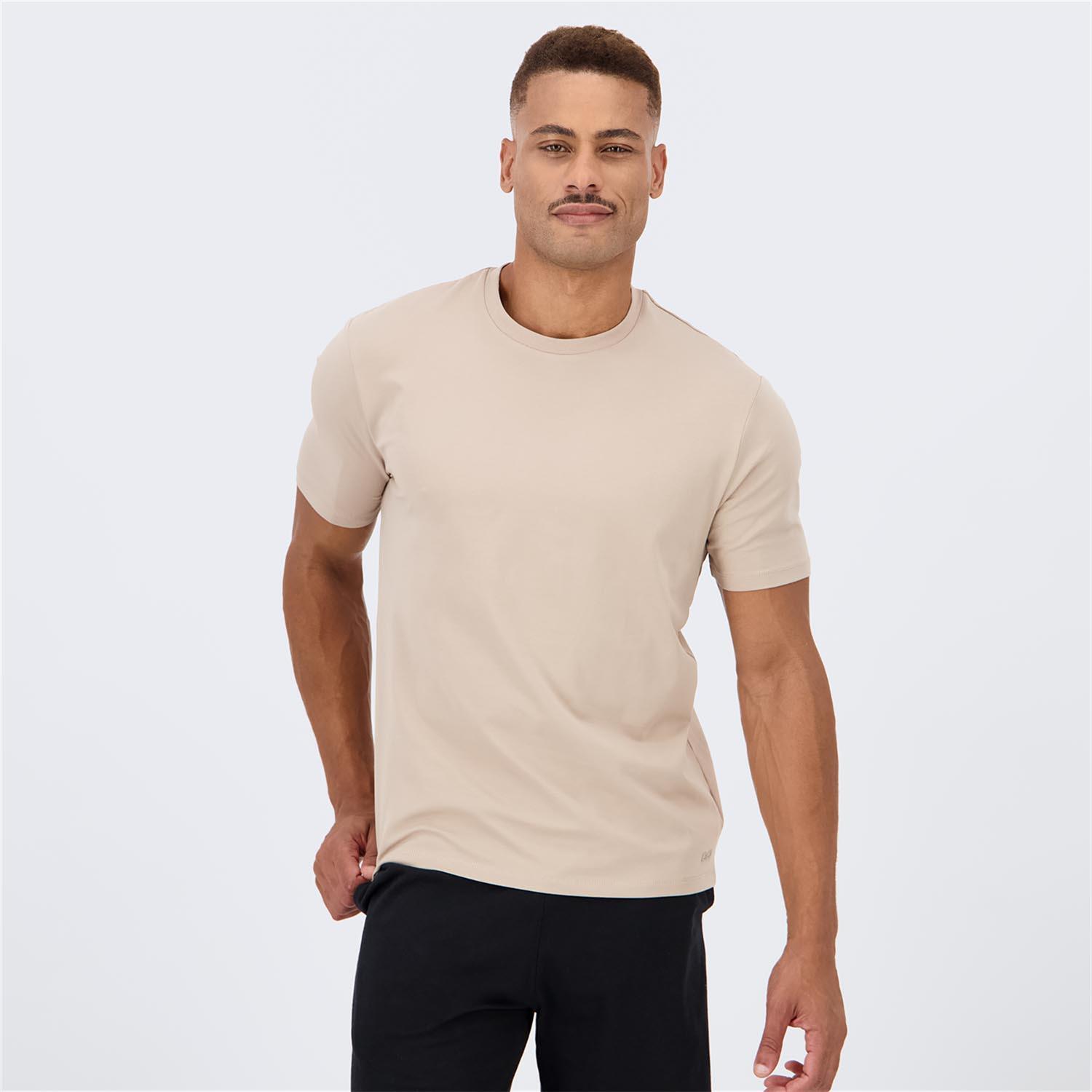 Doone Regular - Arena - Camiseta Algodón Hombre talla L
