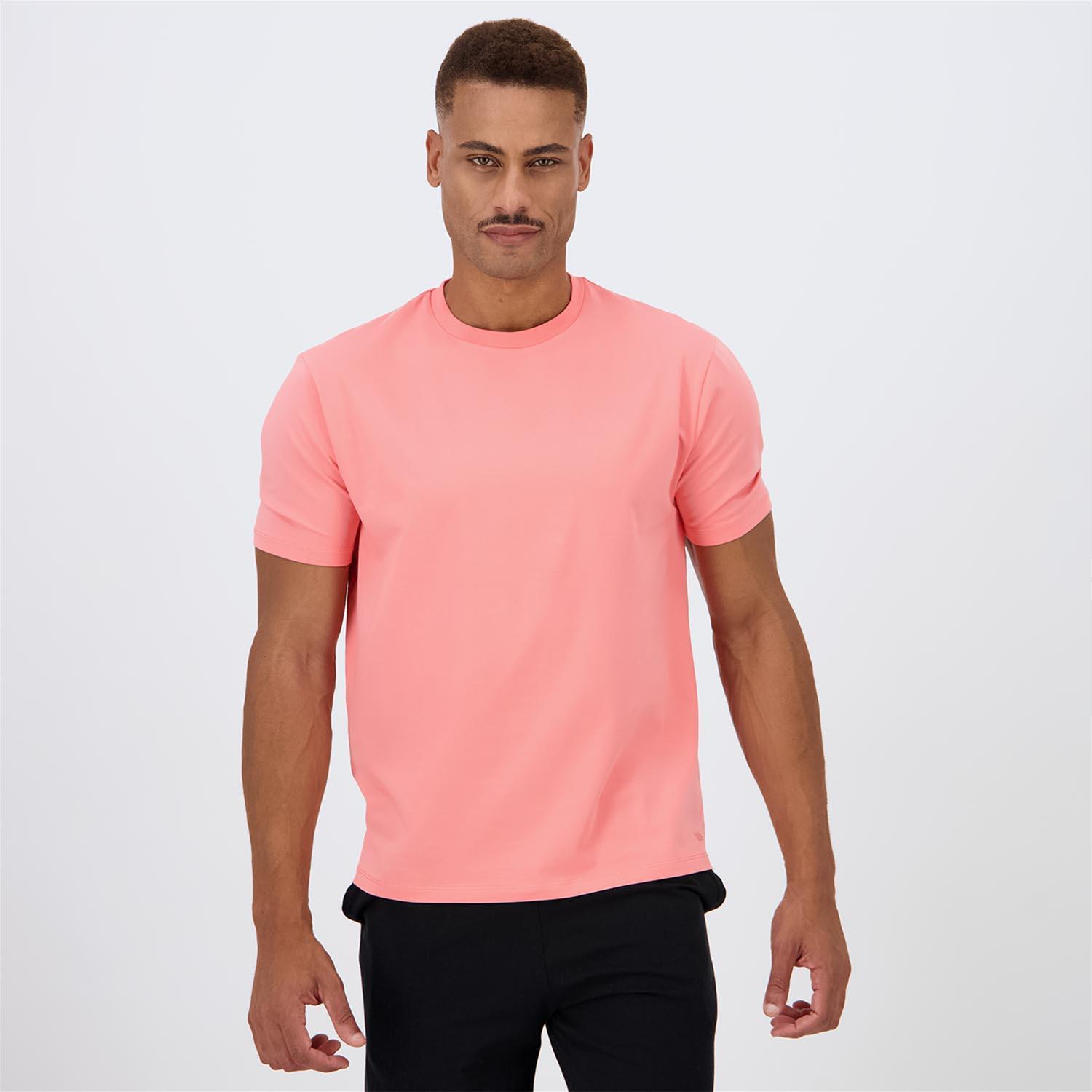 Doone Regular - Coral - Camiseta Algodón Hombre talla S