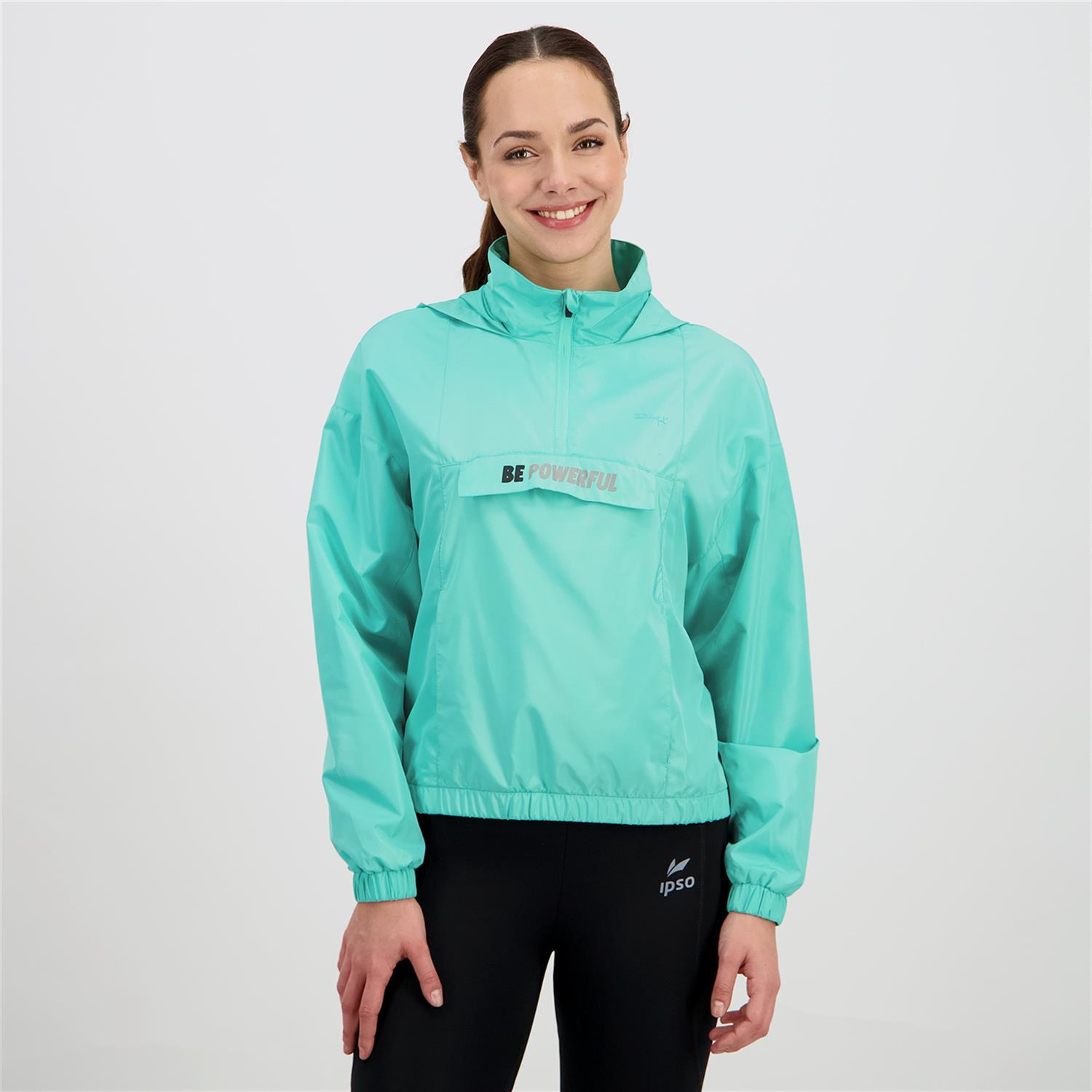 Corta-vento Mr. Wonderful - Azul - Running Mulher tamanho XS