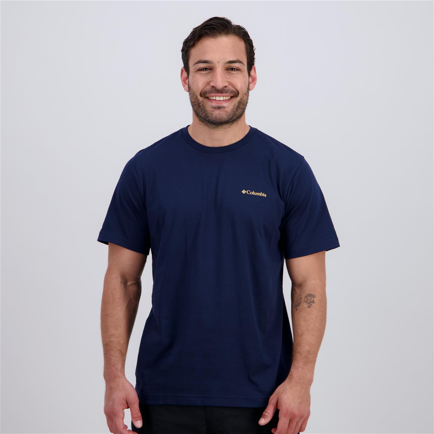 Columbia Kettle River - Azul - Camiseta Hombre talla S